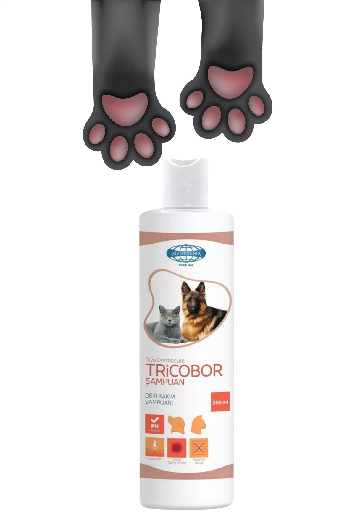 Biyoteknik Tricobor Deri Bakım Şampuanı 250 ml
