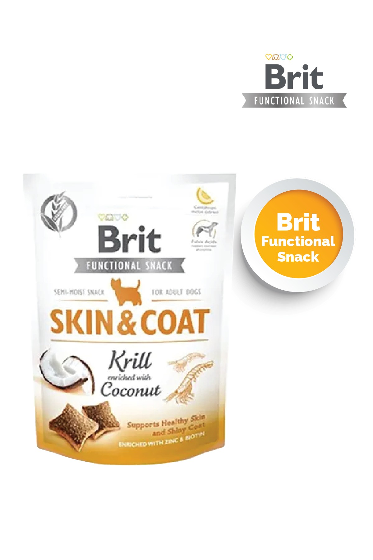 Brit Care Snack Skin&Coat Deri Ve Tüy Güzelligi Köpek Ödülü 150 Gr