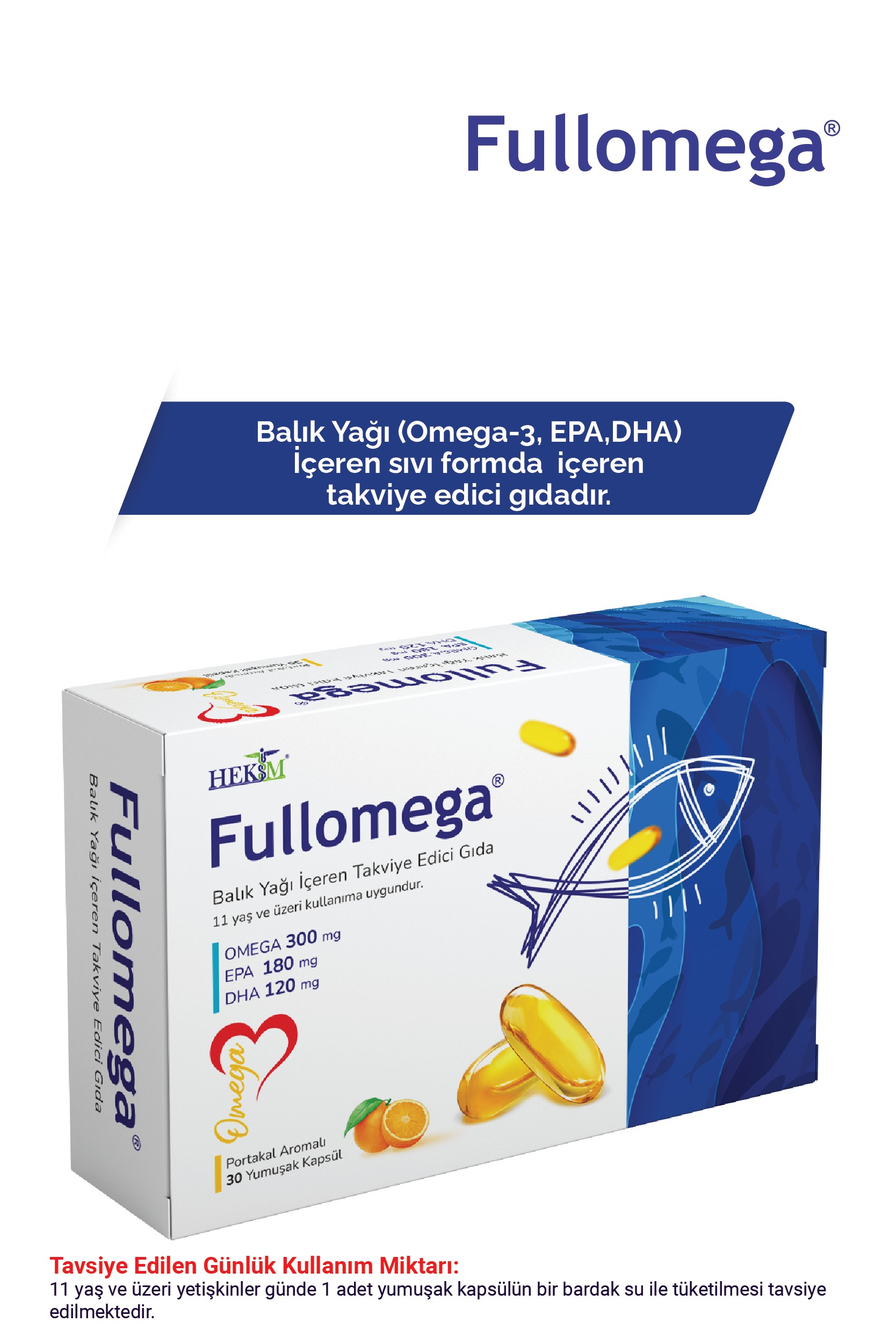 Fullomega Fish Oil Capsule 30 Tablets