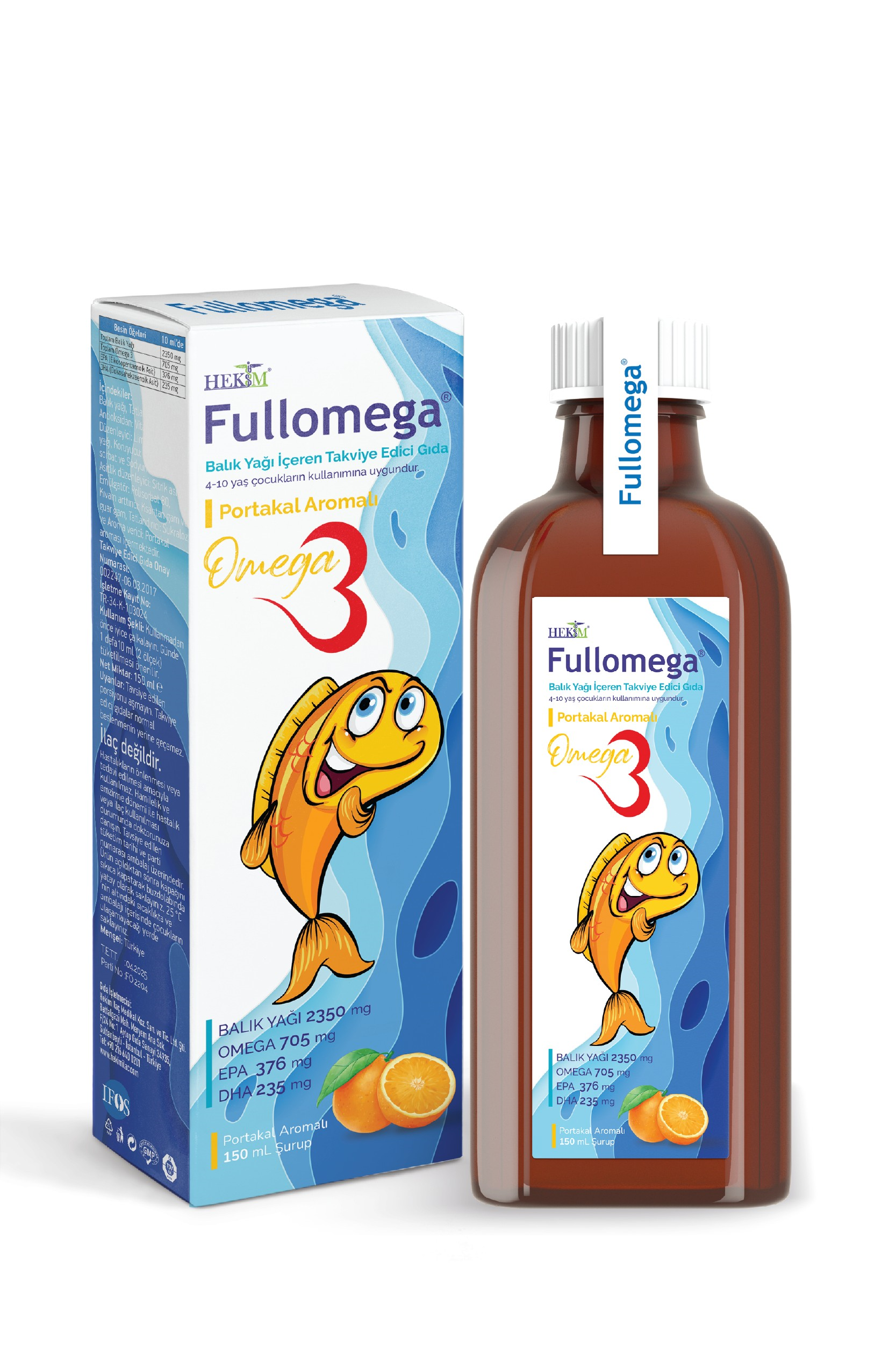 Fullomega Fish Oil Syrup 150 ml