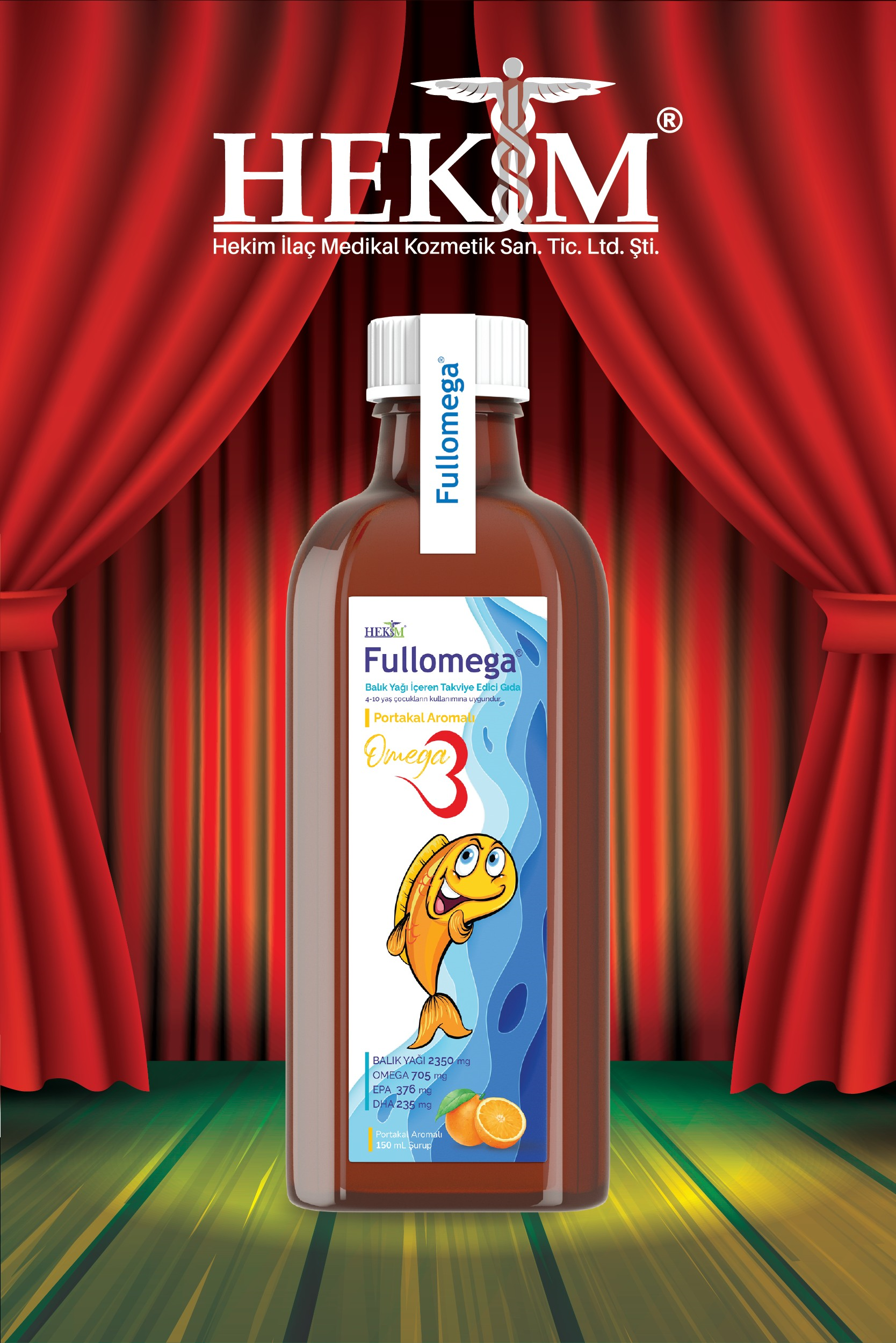 Fullomega Fish Oil Syrup 150 ml