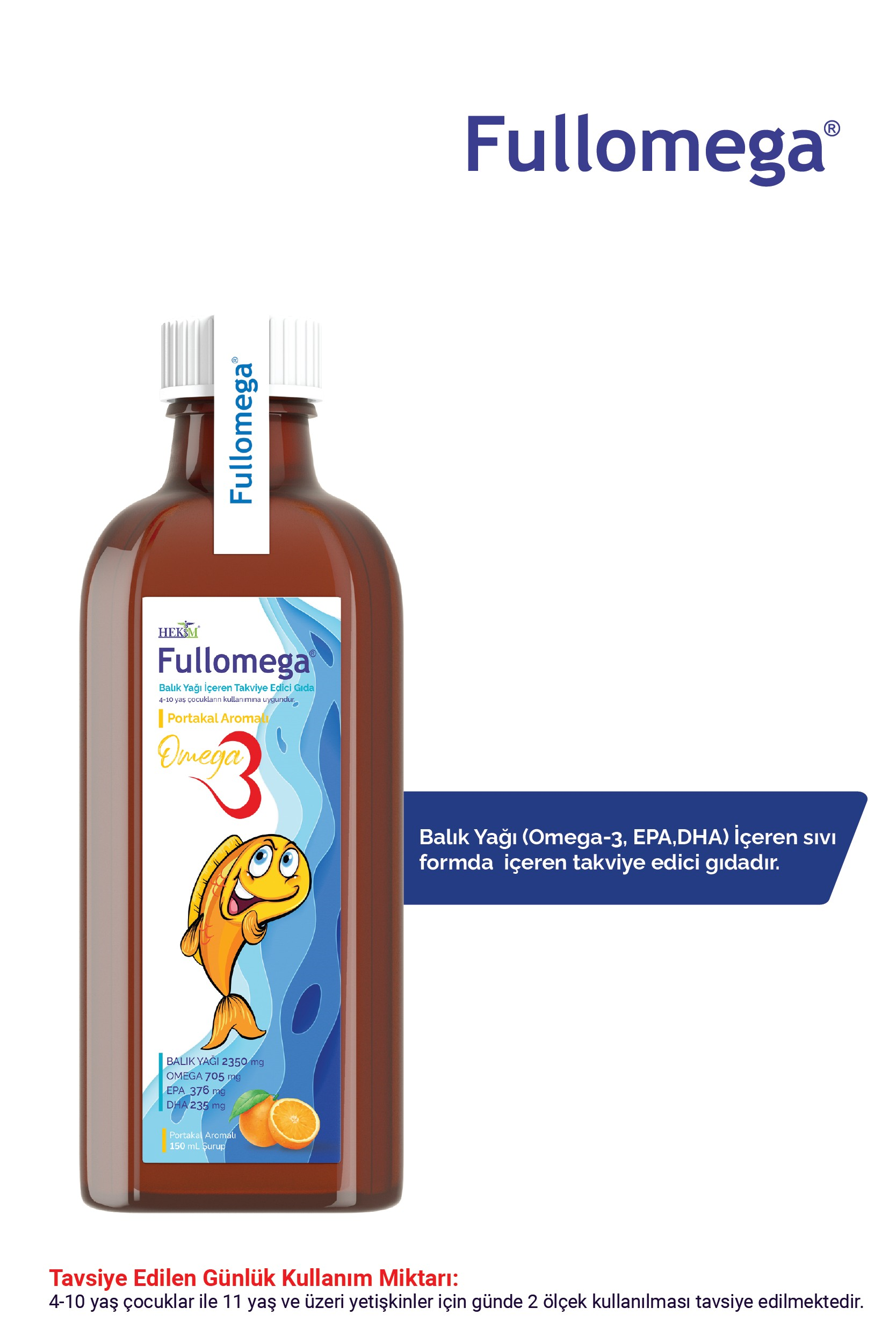 Fullomega Fish Oil Syrup 150 ml