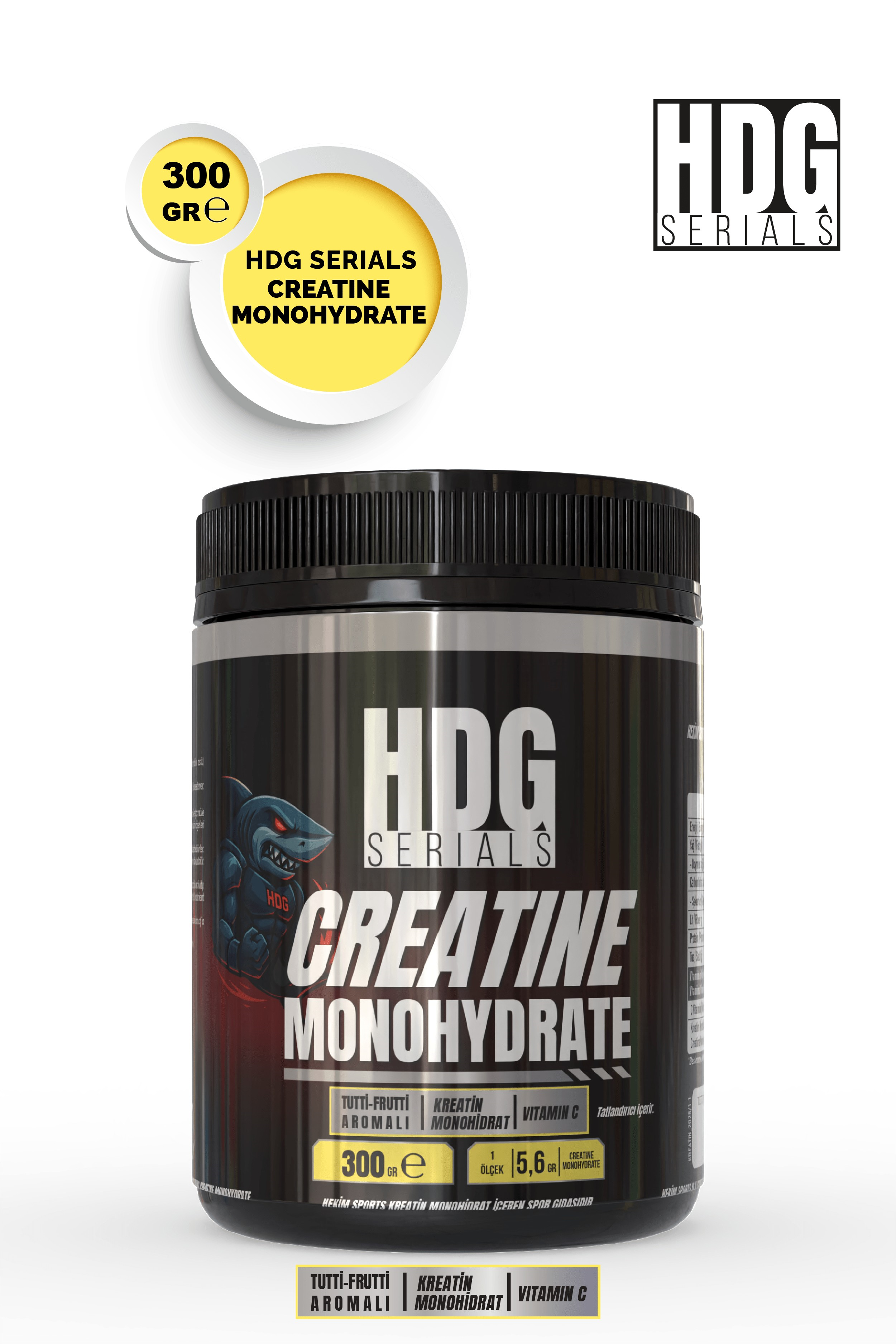 HDG SERIALS Kreatin Monohidrat Classic 300 gr