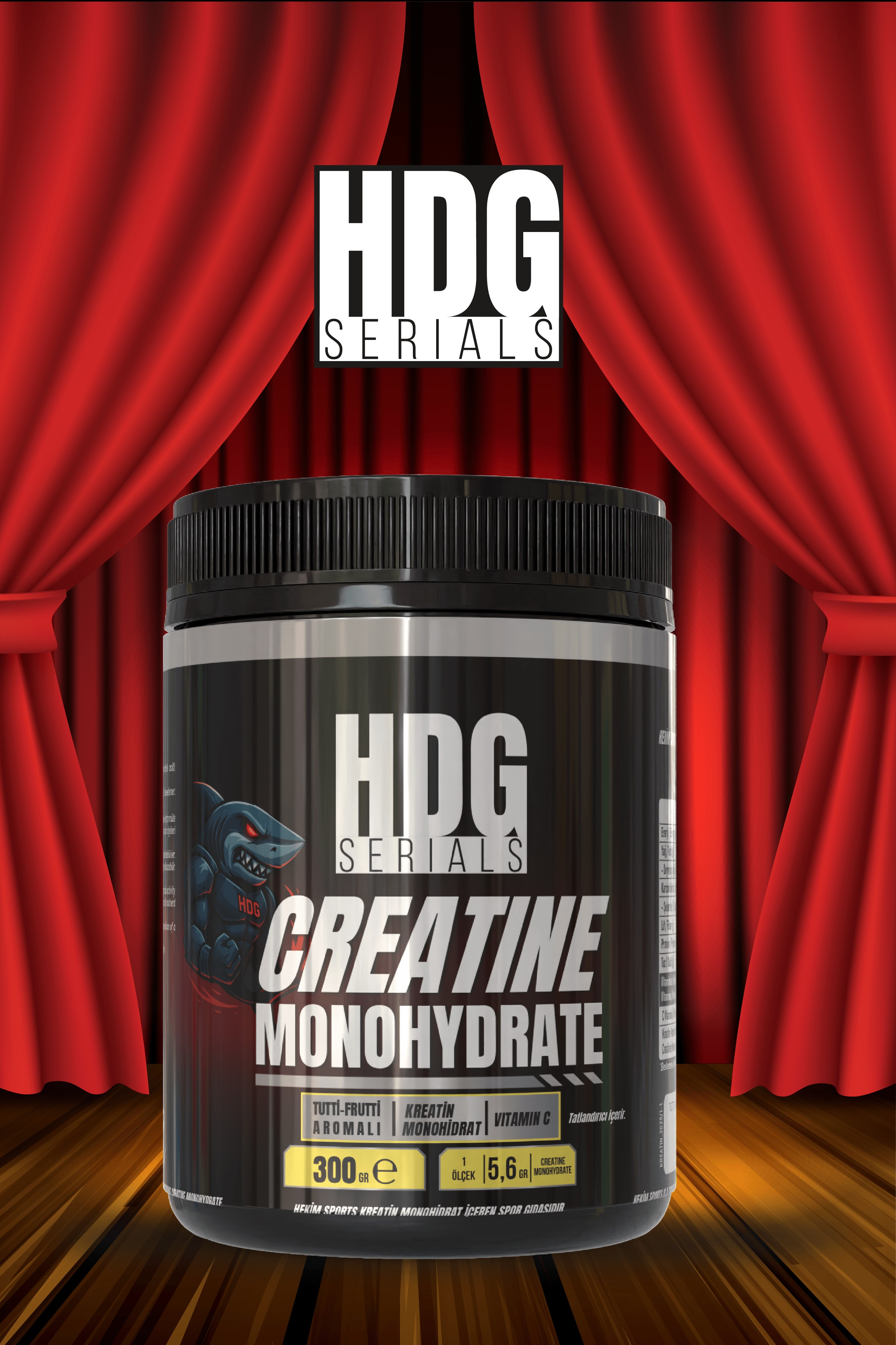 HDG SERIALS Kreatin Monohidrat Classic 300 gr