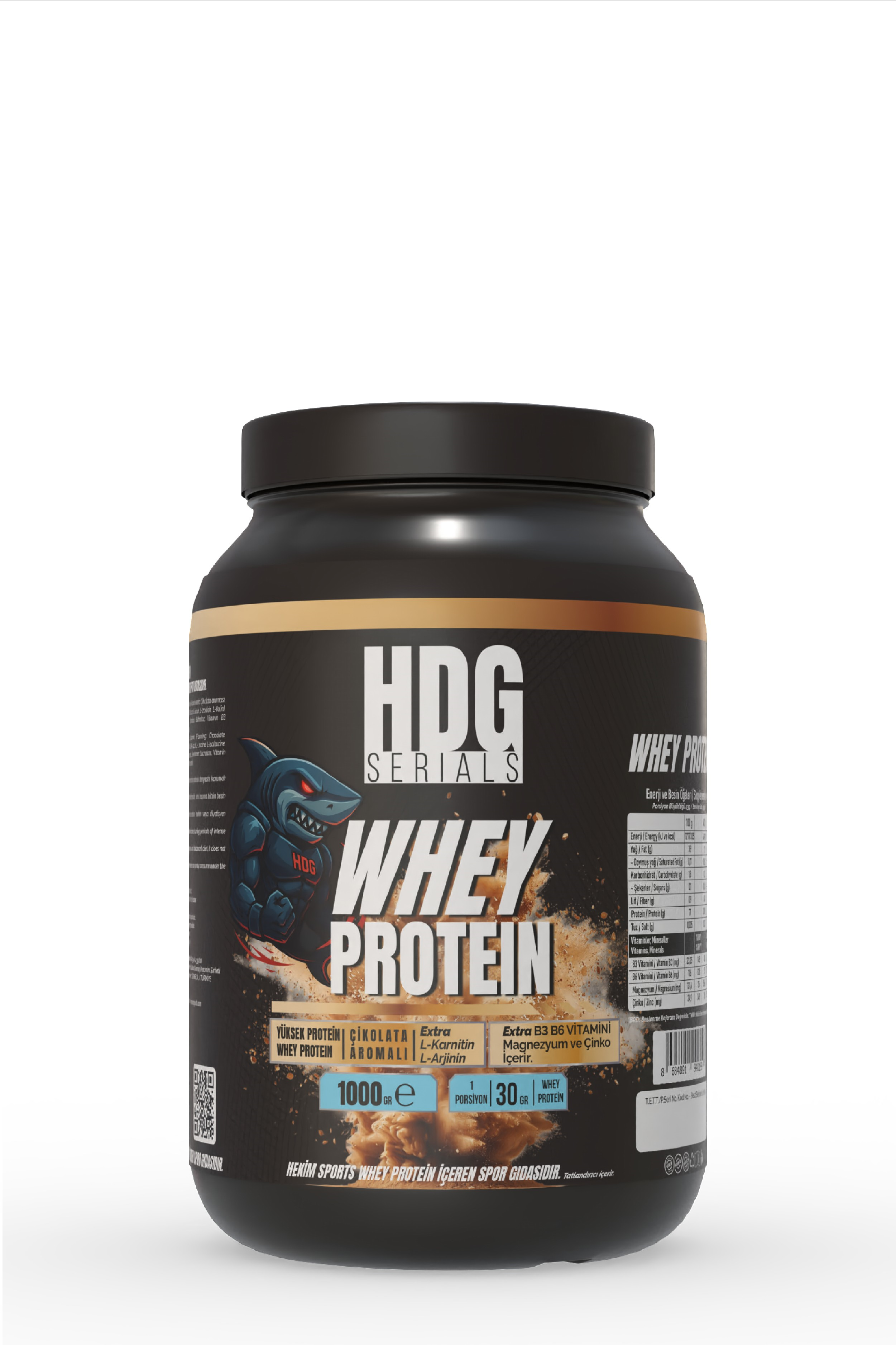 HDG SERIALS Whey Protein 1 Kg