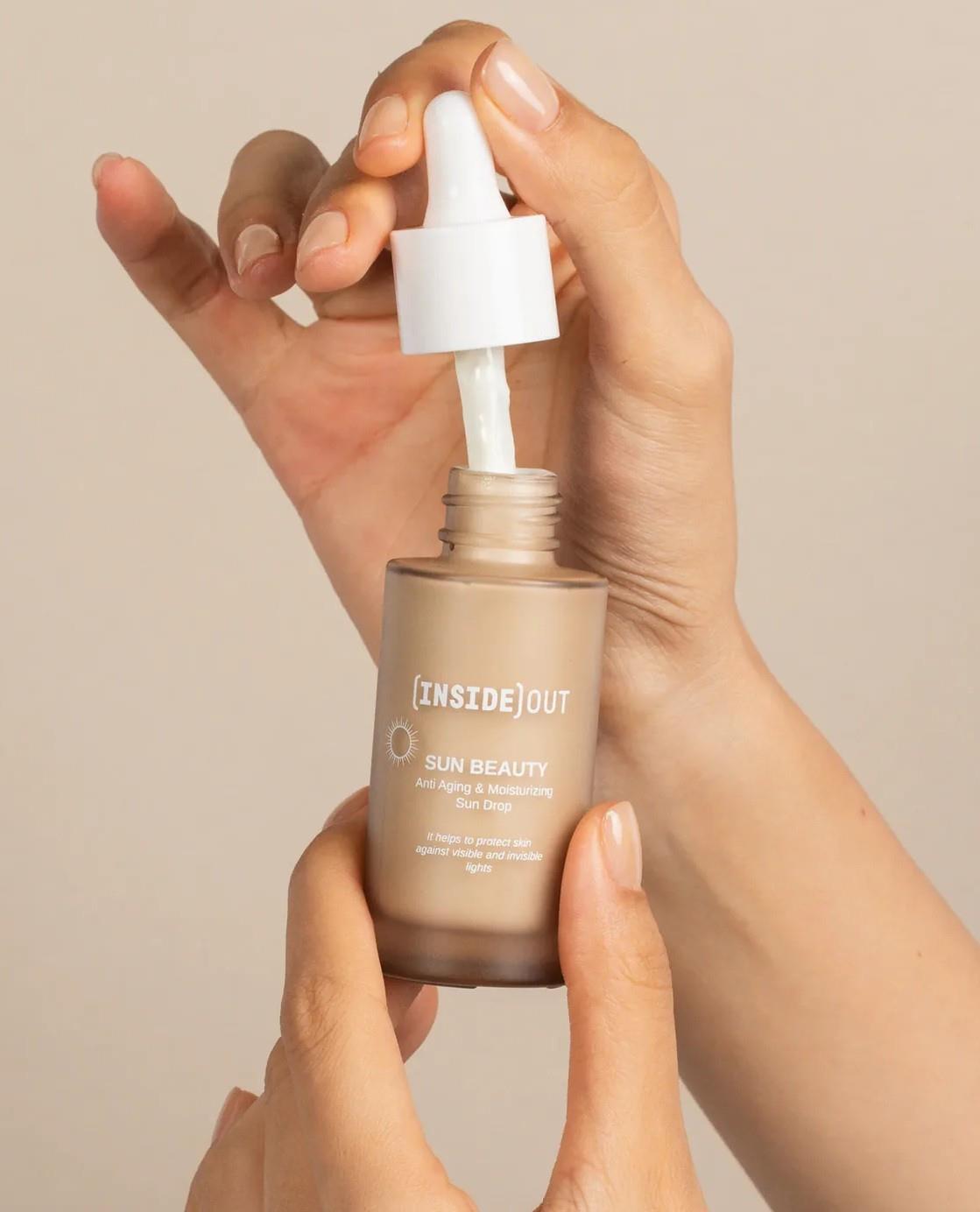 Insıde Out Sun Drop Spf50 Yoğun Nemlendirici Güneş Koruyucu Makyaj Altı Serum 35 ML