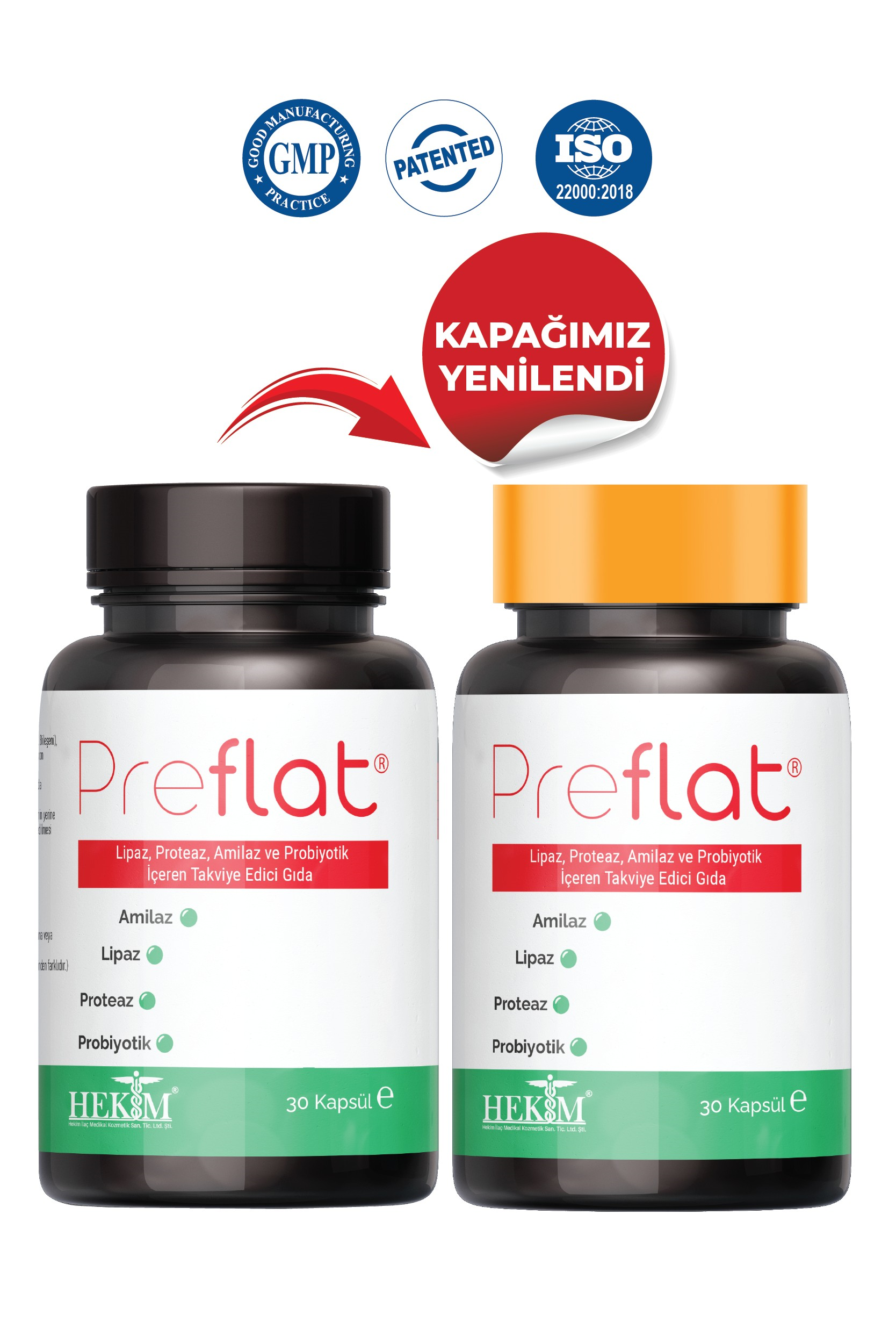 Preflat Capsule 30 Tablets