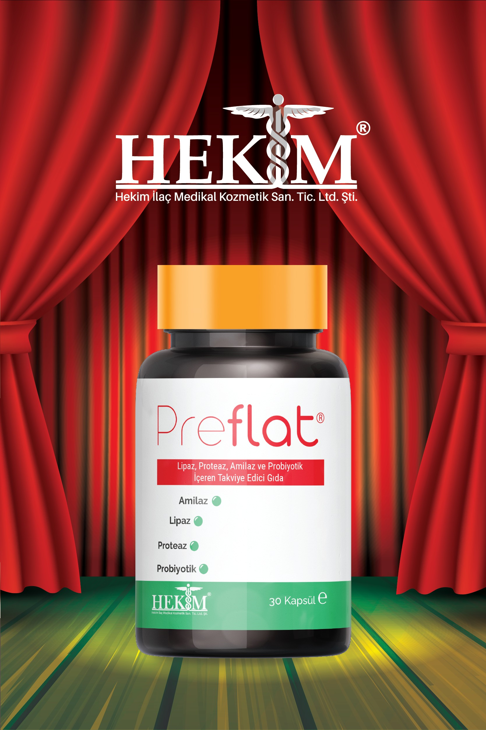 Preflat Capsule 30 Tablets
