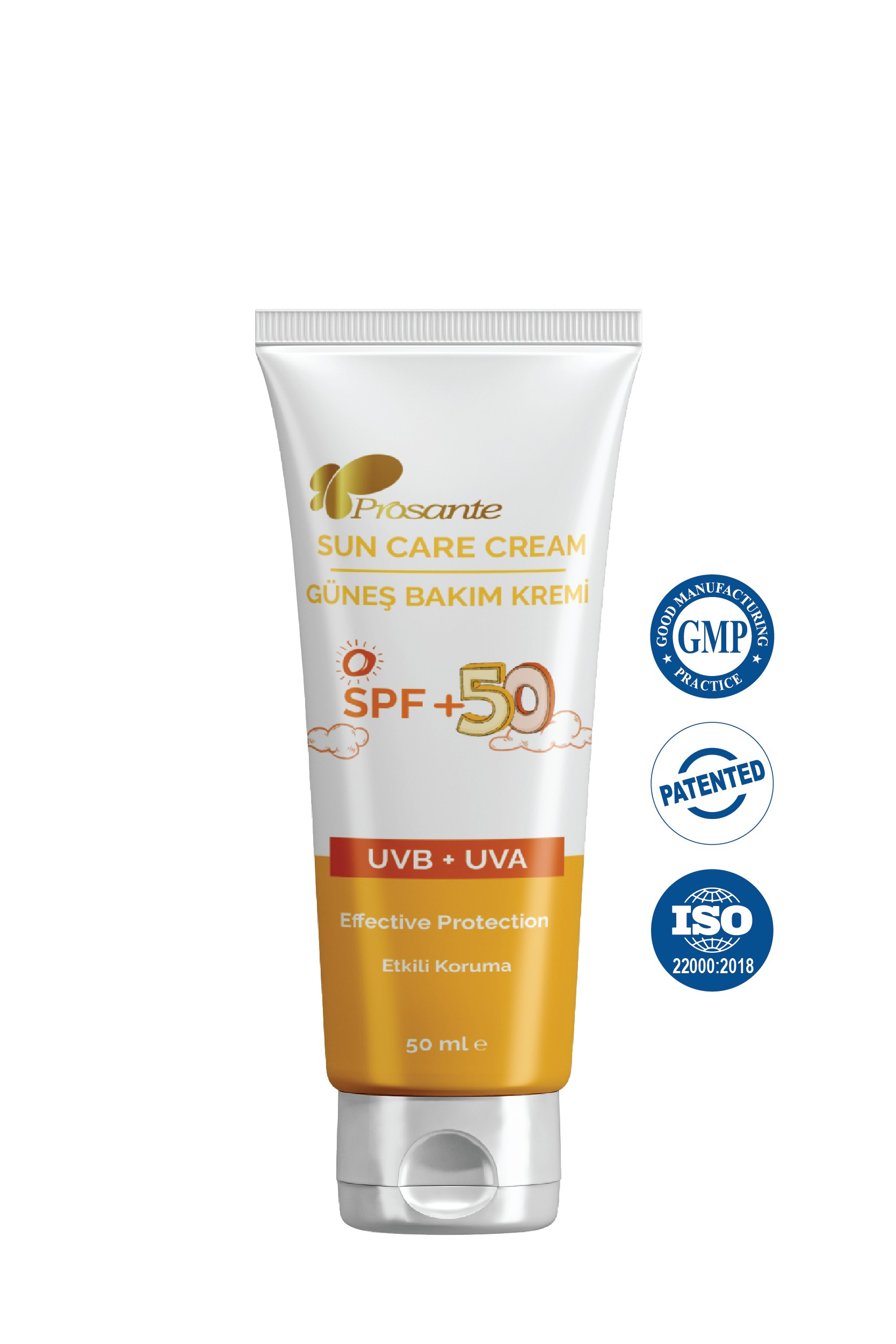 Prosente Güneş Kremi SPF+50 Çocuk 50 ml