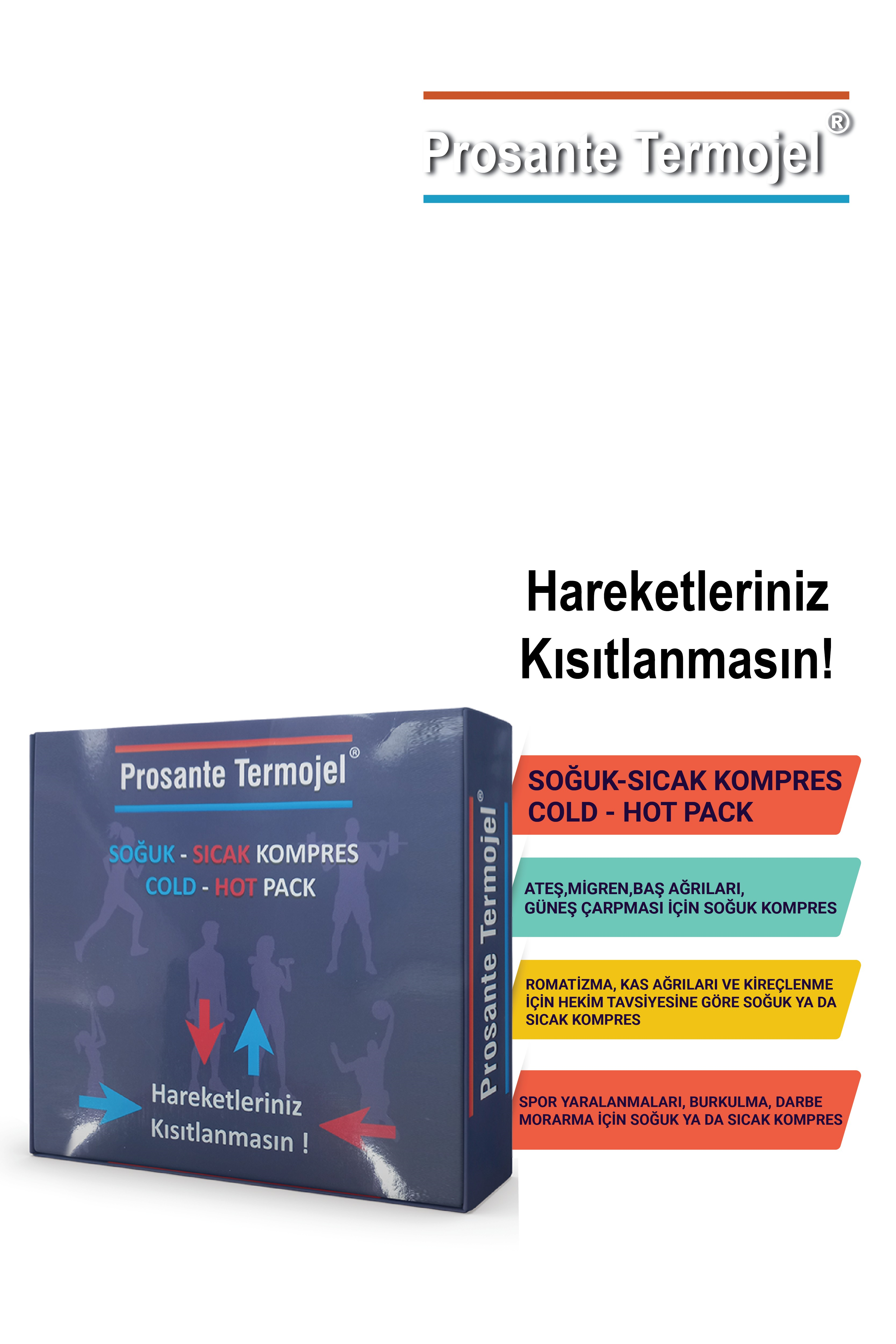 Prosante Termojel Soğuk ve Sıcak Kompres 