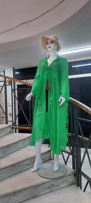 Cadı Kapüşonlu Bohem Kimono&kaftan