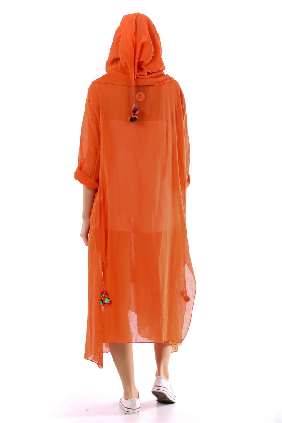 Cadı Kapüşonlu Bohem Kimono&kaftan