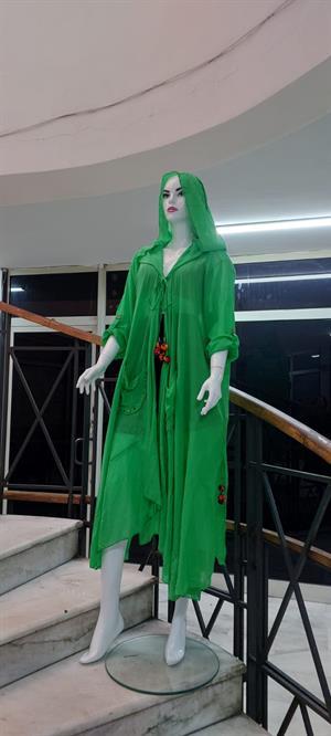 Cadı Kapüşonlu Bohem Kimono&kaftan