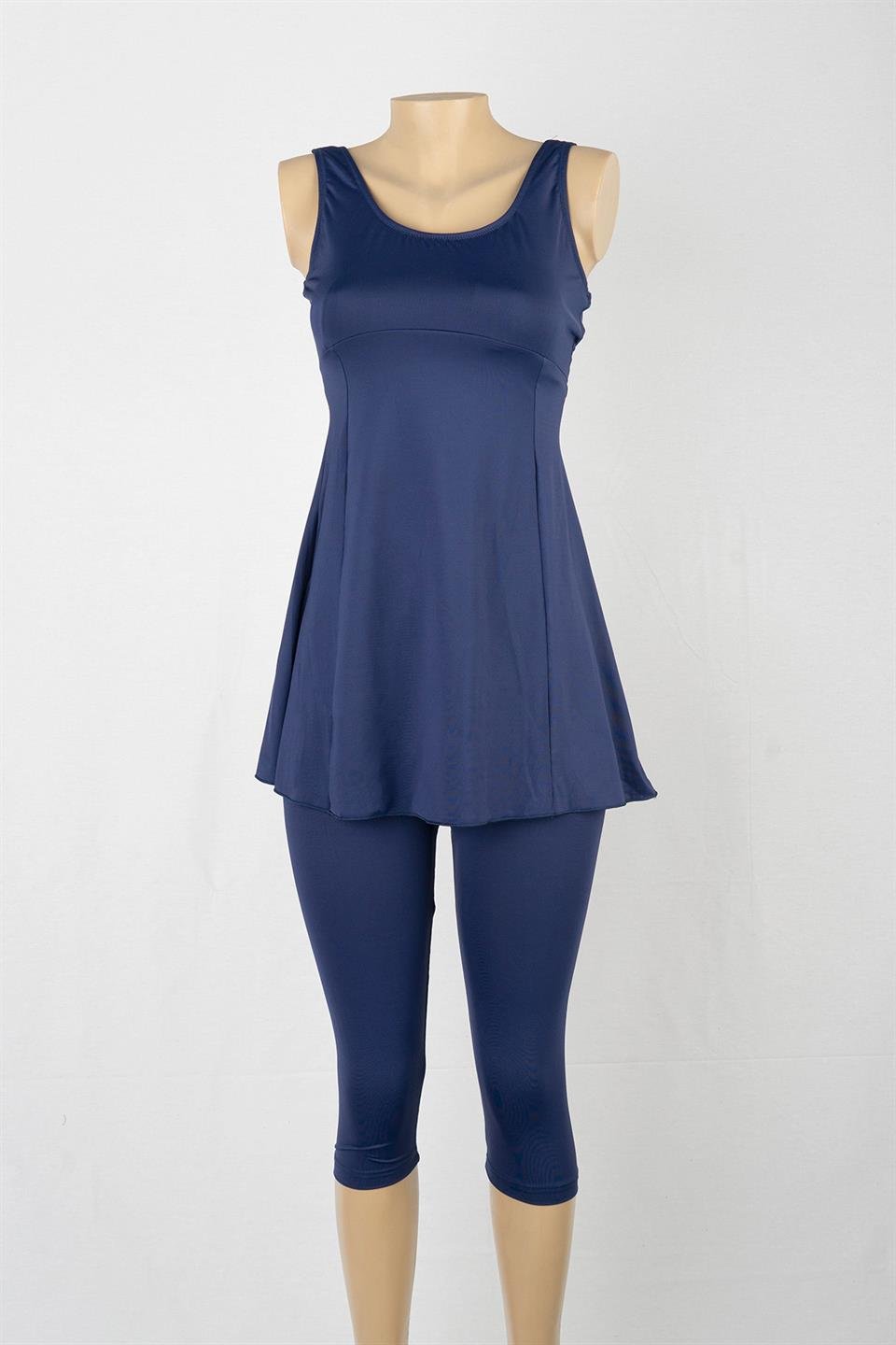 Eren Giyim Ladytes Fashion Taytlı Elbise Mayo