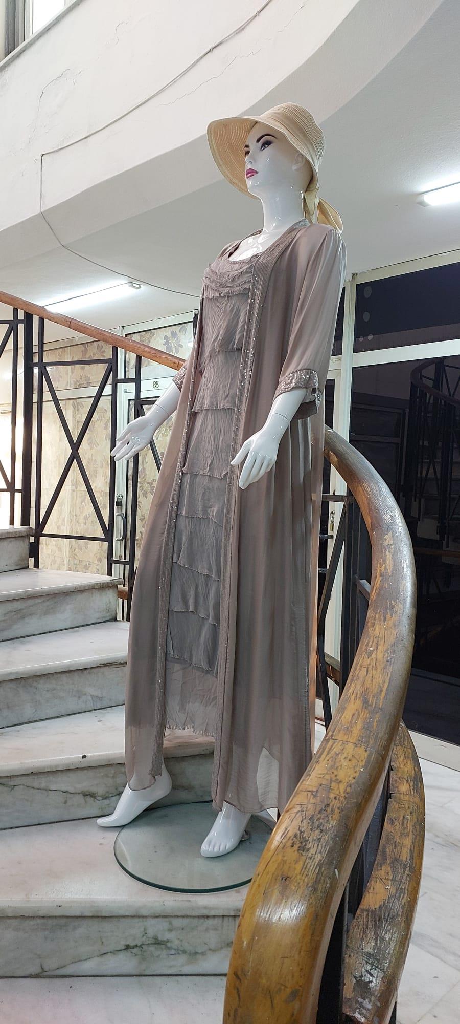 Italyan  Boho İpek Kap