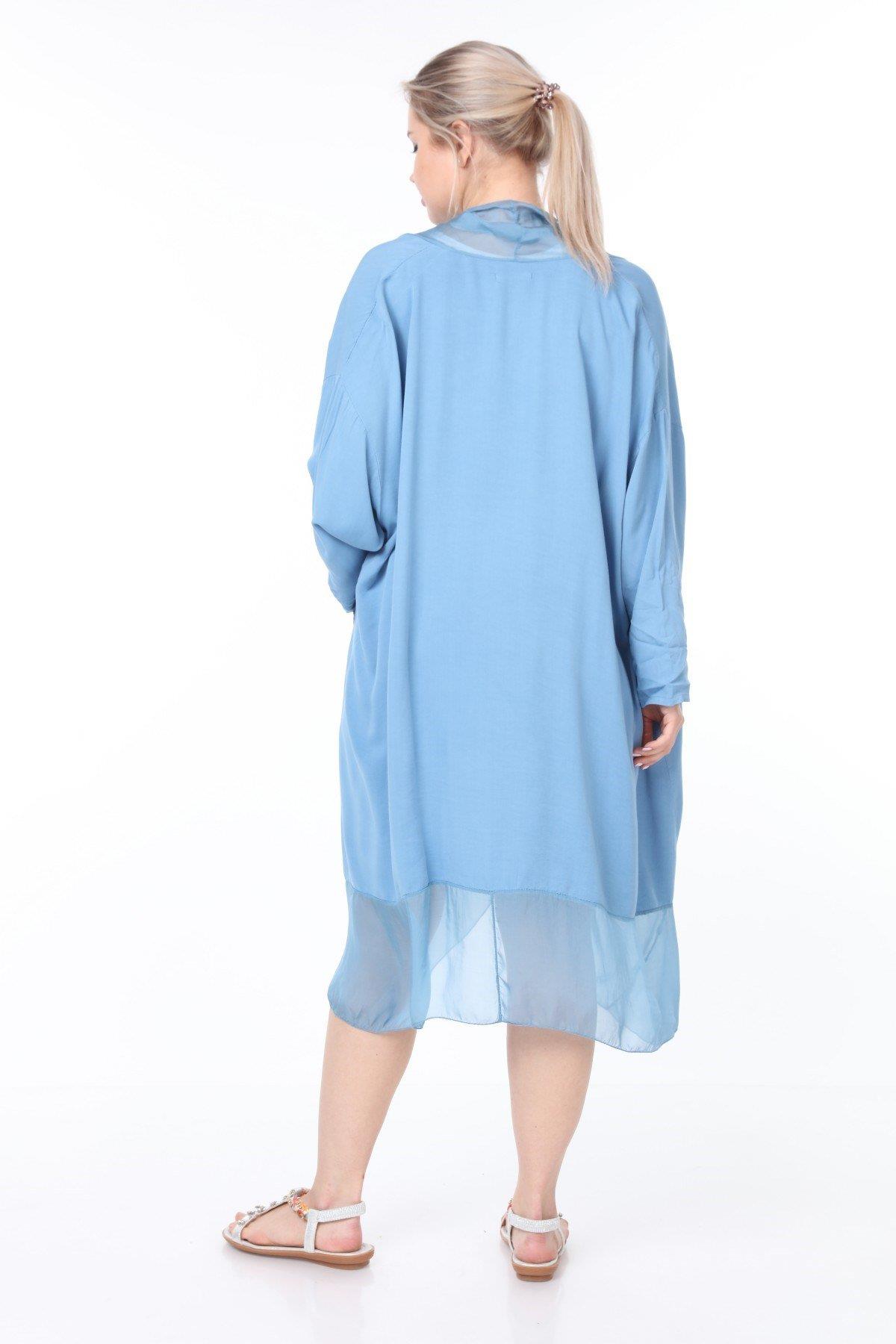 Itayan Ipek Detaylı Kaftan