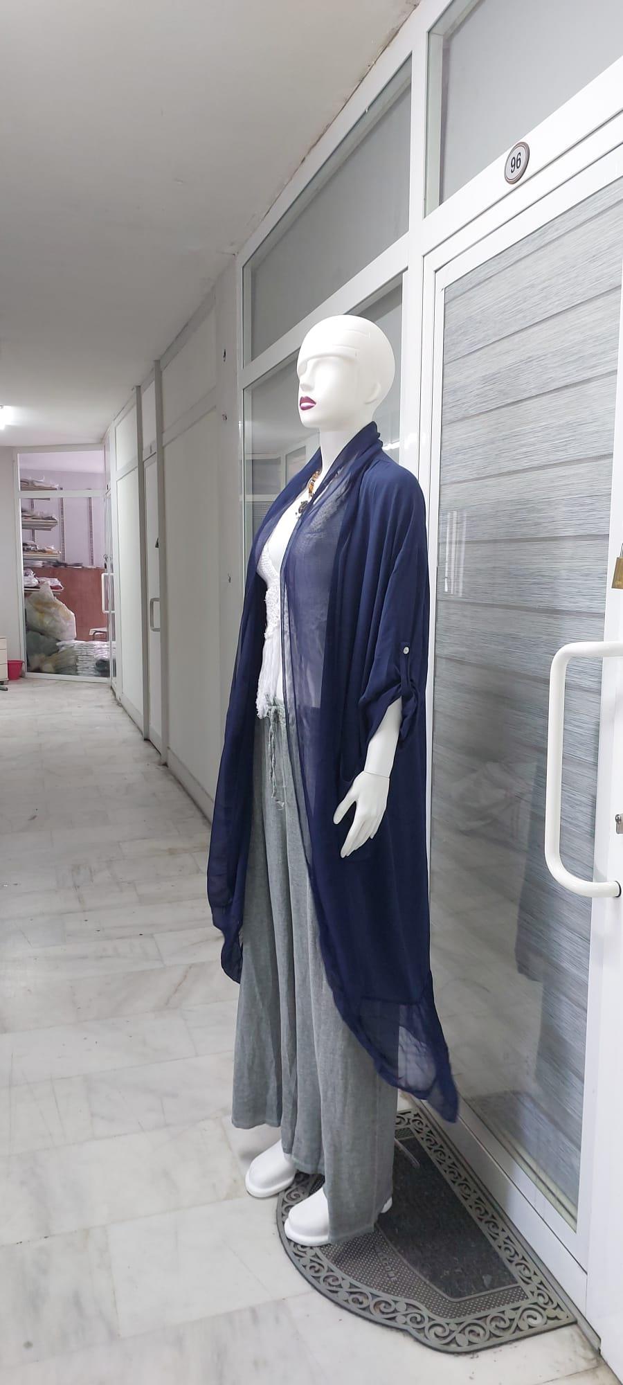 Itayan Ipek Detaylı Kaftan