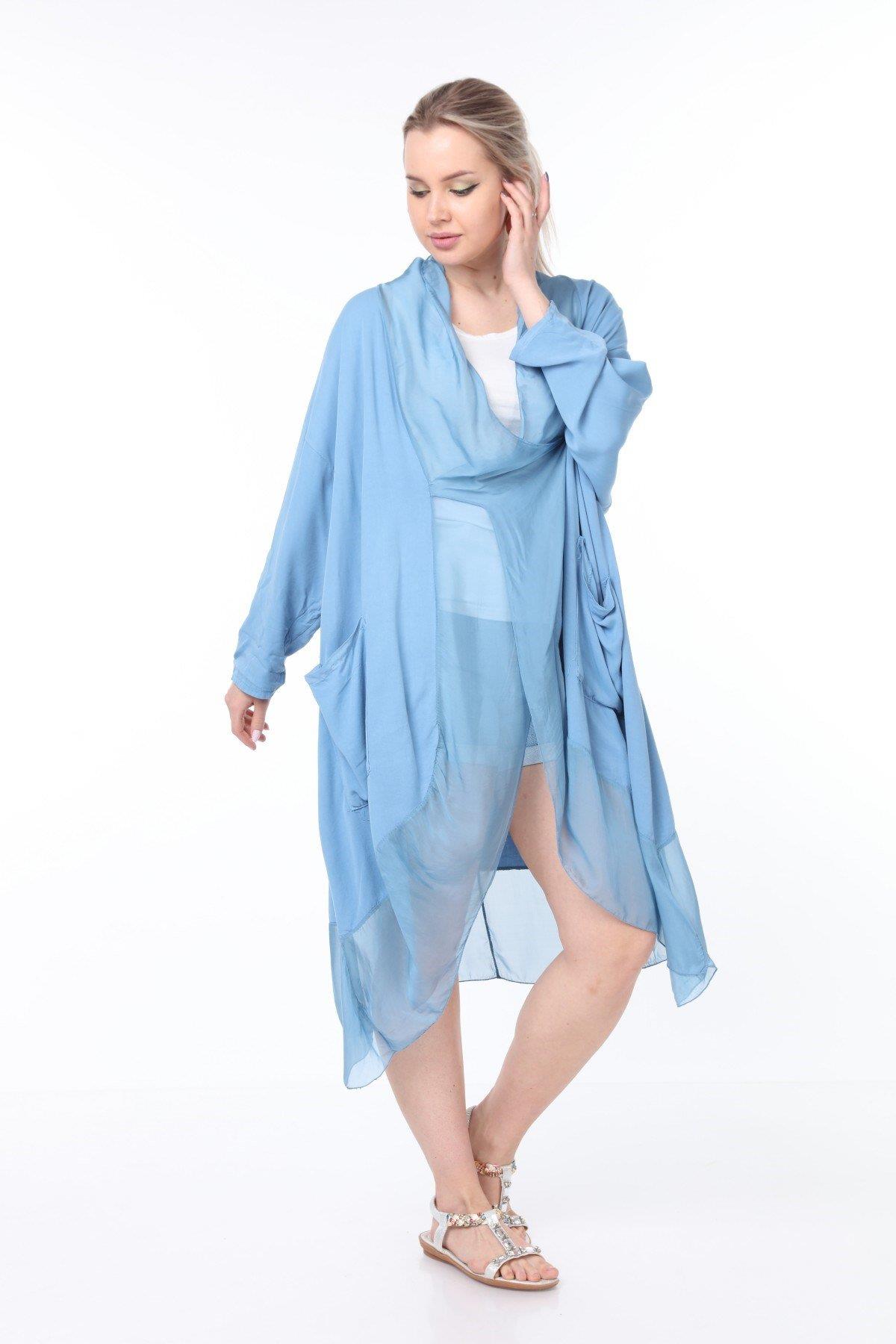 Itayan Ipek Detaylı Kaftan