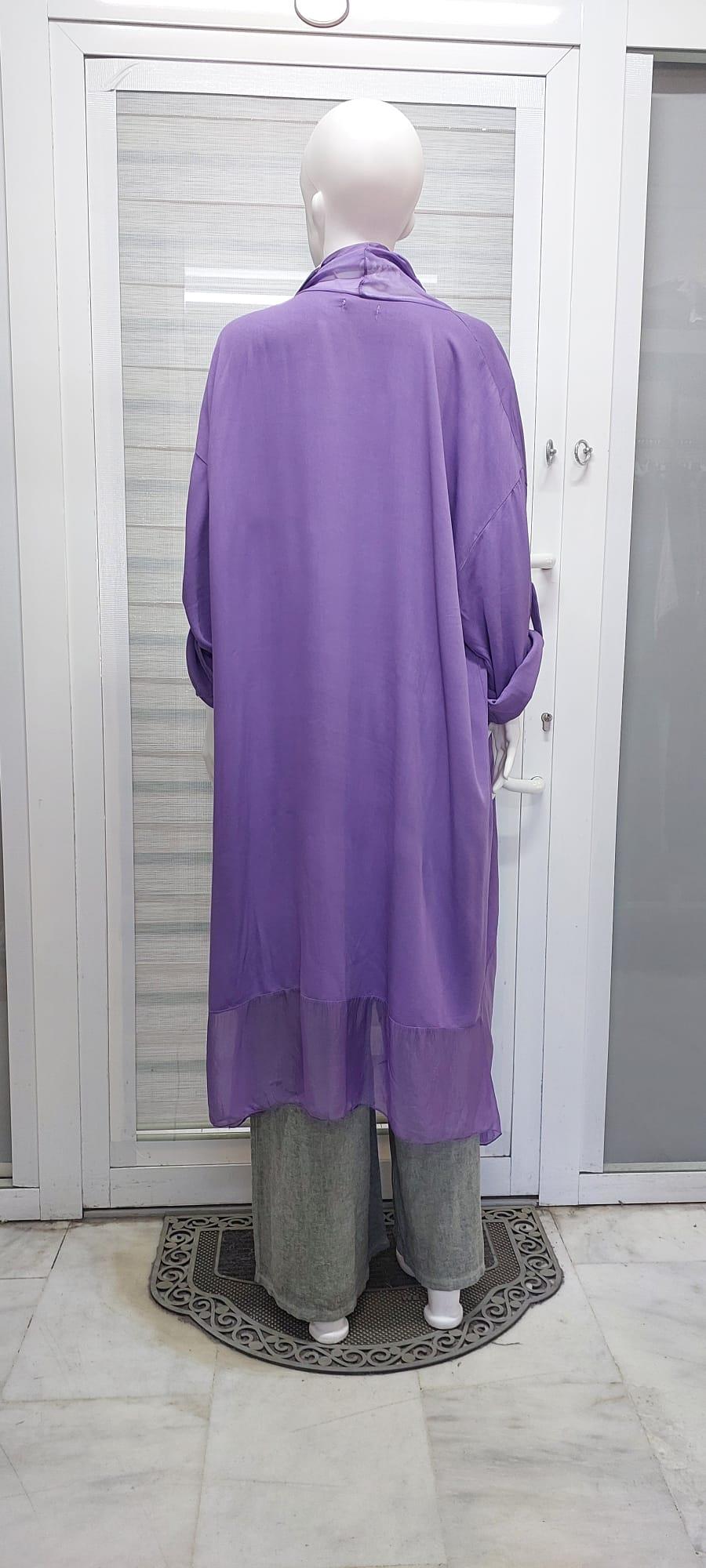 Itayan Ipek Detaylı Kaftan