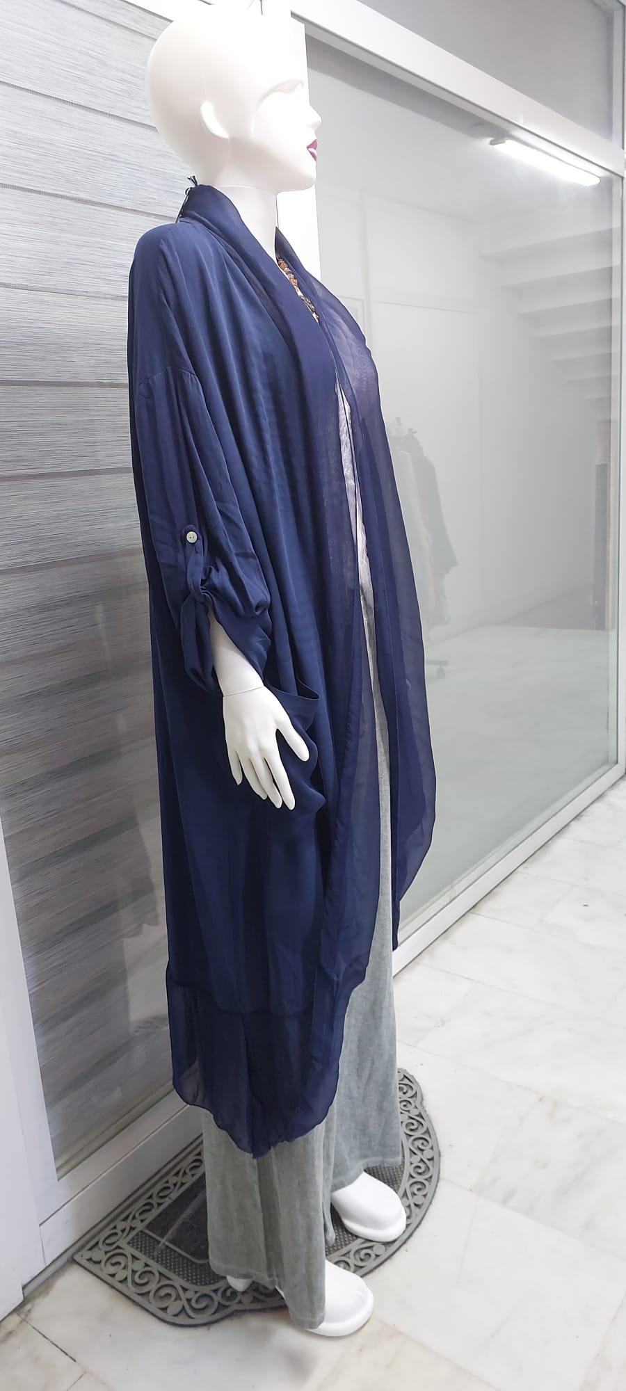 Itayan Ipek Detaylı Kaftan