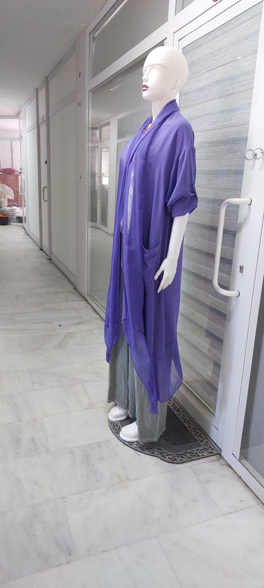 Itayan Ipek Detaylı Kaftan