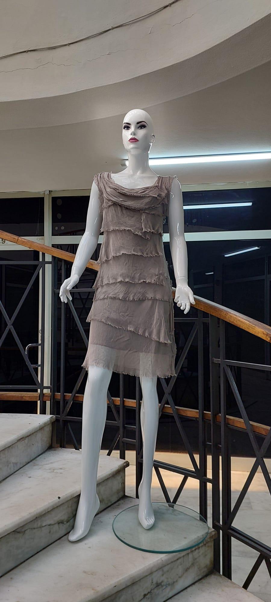 Kat Kat Mini İpek Elbise