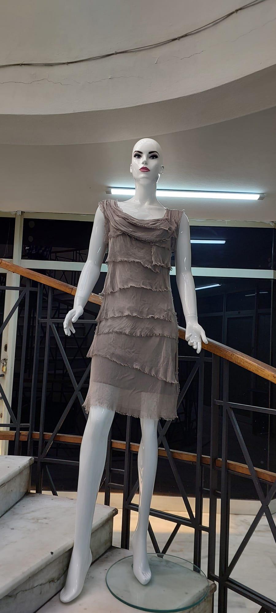 Kat Kat Mini İpek Elbise