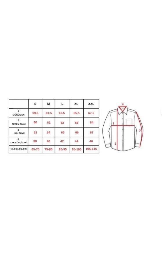 Klasik %100 Cotton Uzun Kollu Terletmeyen Kışlık Flanel Kumaş Mavi Gömlek (Regular Kalıp)
