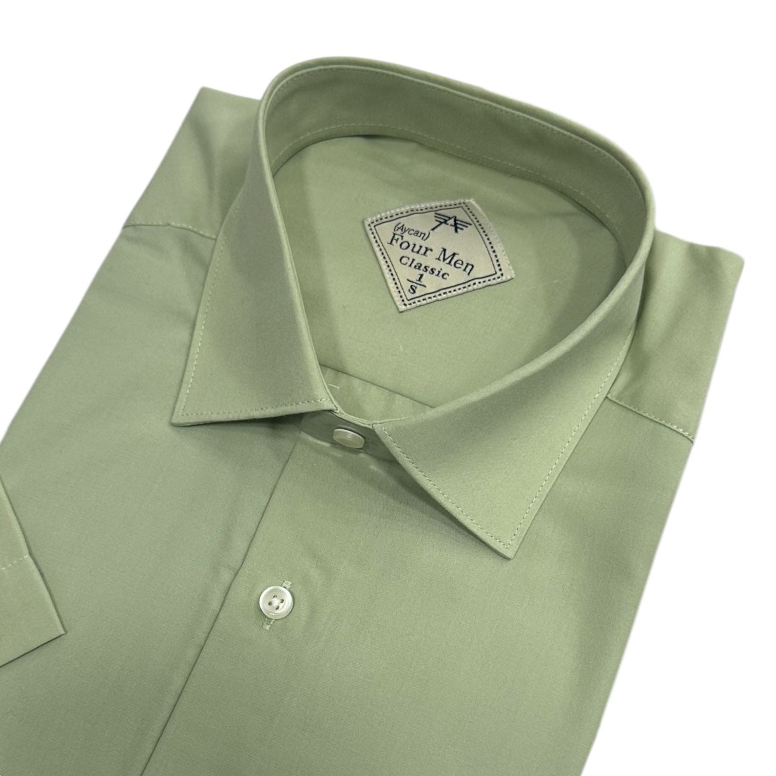 Linen Keten Klasik %100 Cotton Kısa Kollu Terletmeyen Gömlek 