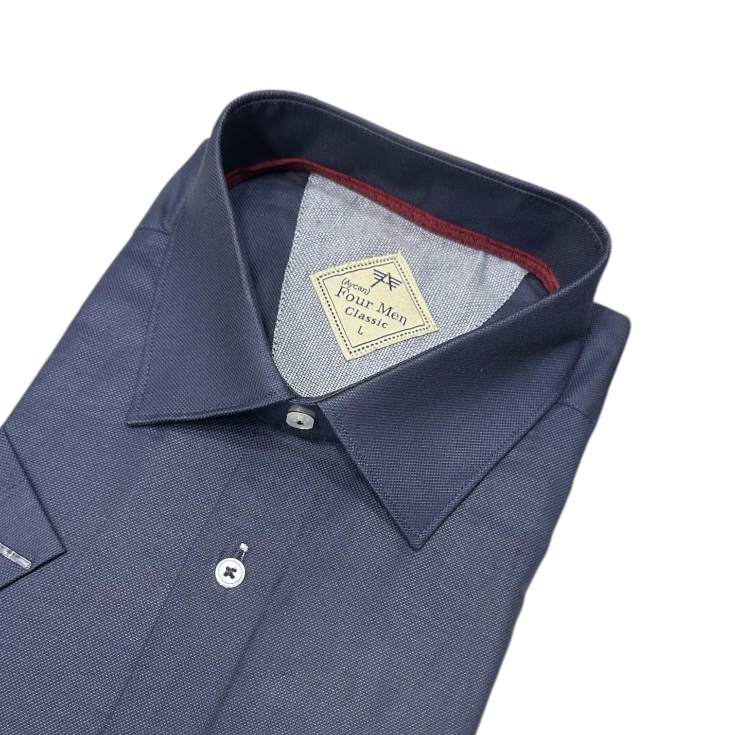 Linen Keten Klasik %100 Cotton Kısa Kollu Terletmeyen Gömlek 