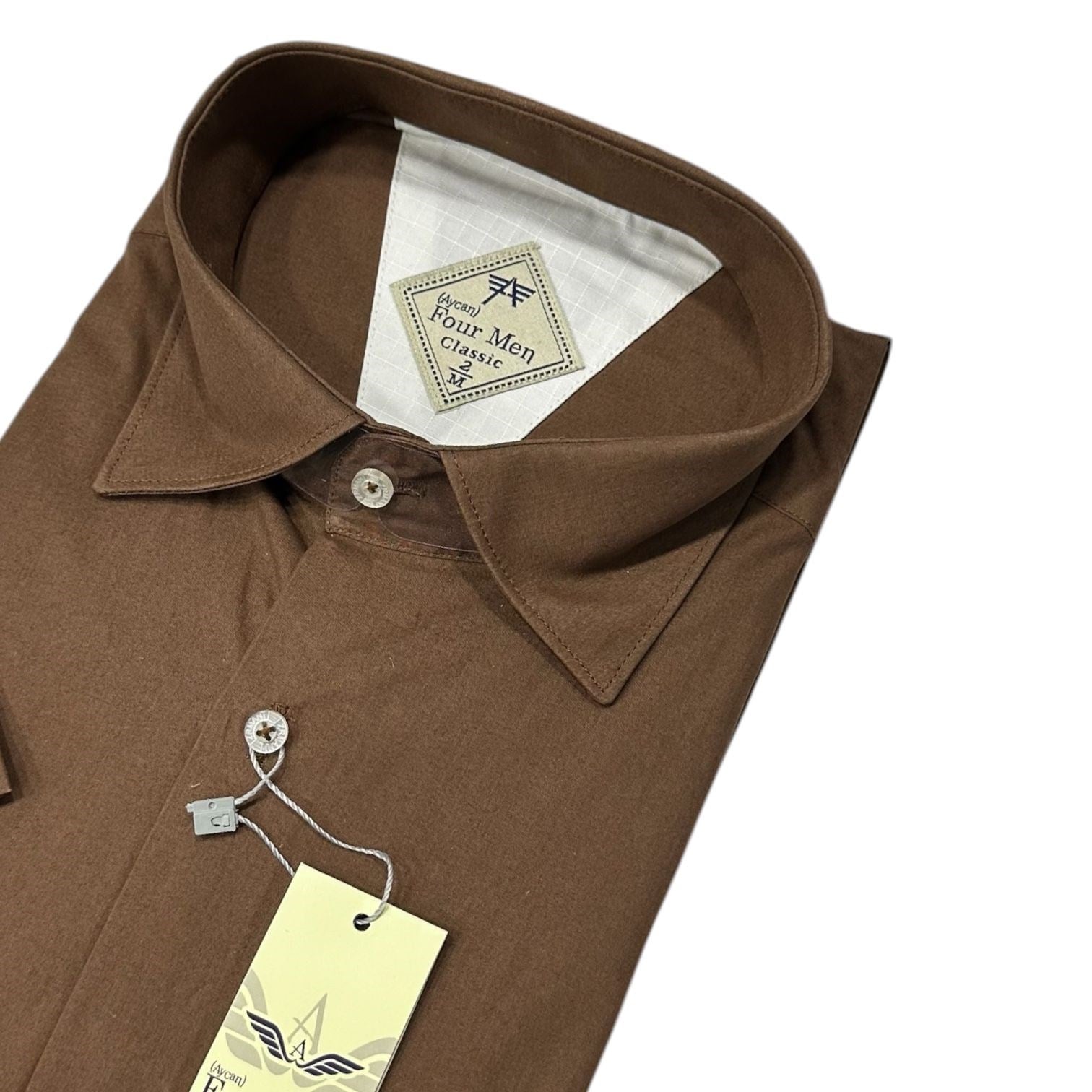 Linen Keten Klasik %100 Cotton Kısa Kollu Terletmeyen Gömlek 