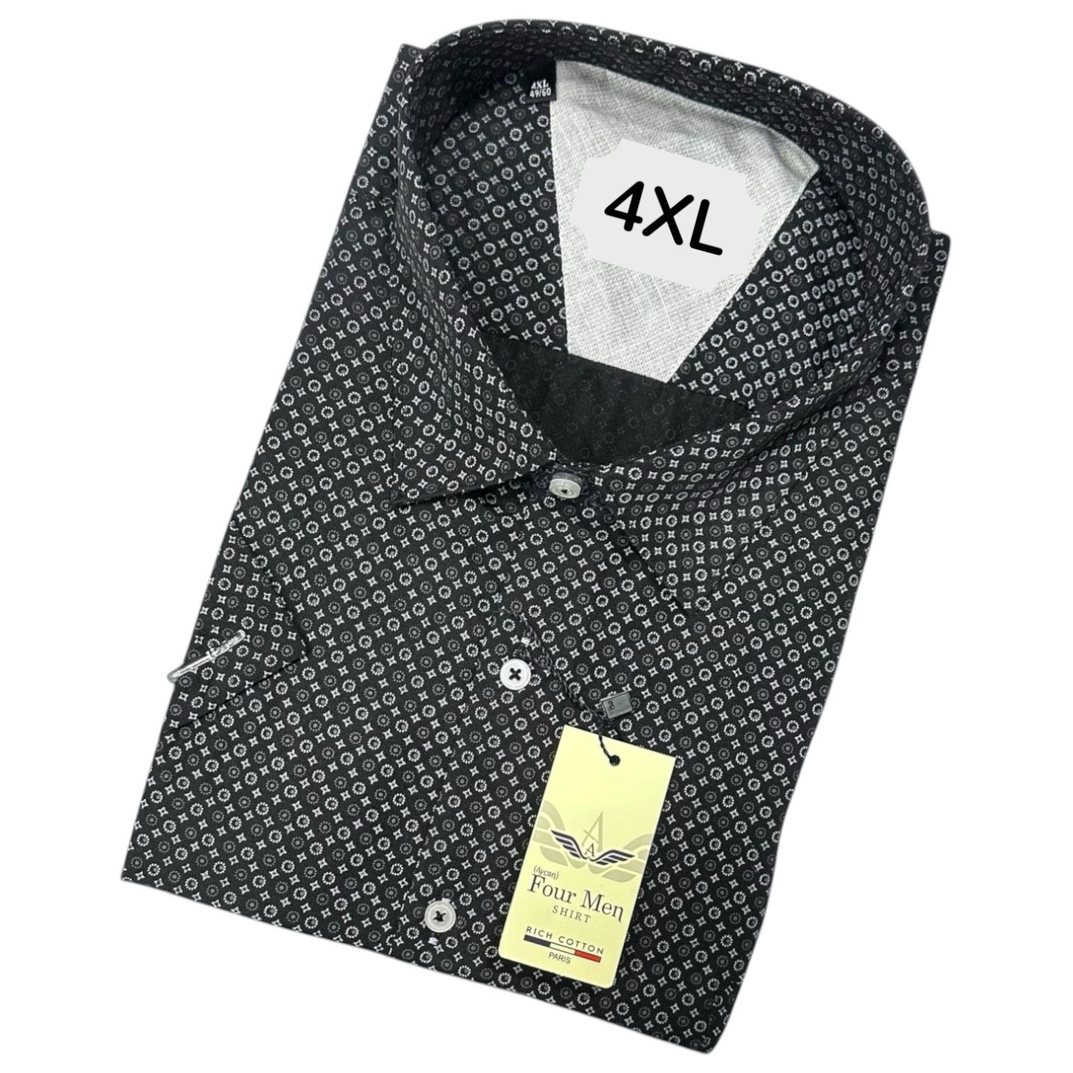 Linen Keten Klasik %100 Cotton Kısa Kollu Terletmeyen Gömlek 