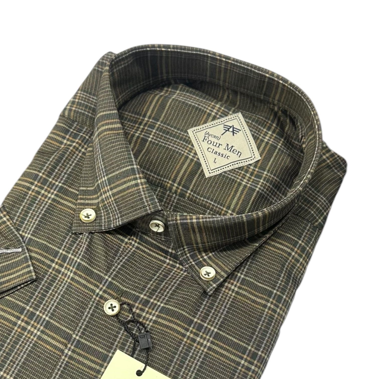 Linen Keten Klasik %100 Cotton Kısa Kollu Terletmeyen Gömlek 