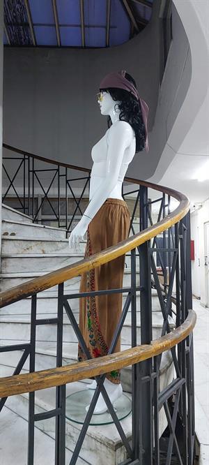 Otantik Nakış İşlemeli Harem Şalvar Pantolon 
