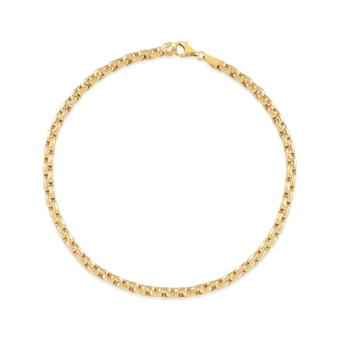  14 Ayar Altın Zincir Bileklik