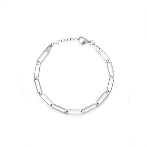 13mm Zincir Gümüş Bileklik BLTG-134-09-00-00