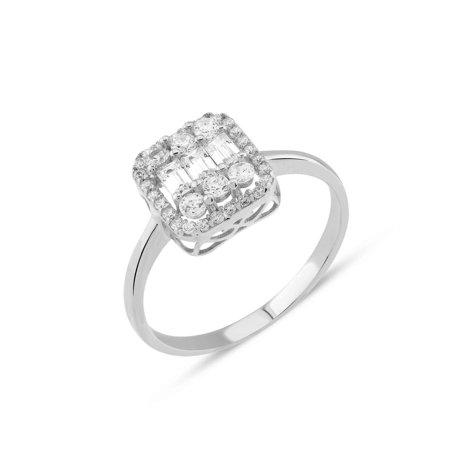 14 Ayar Altın Baget Yüzük