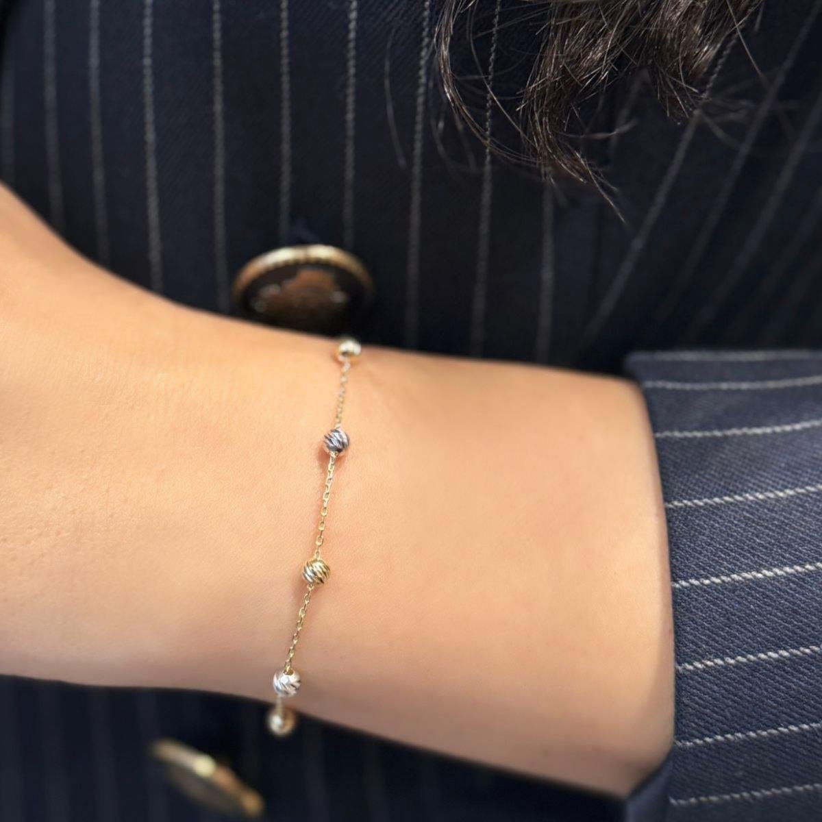 14 Ayar Altın Dorika Toplu Bileklik