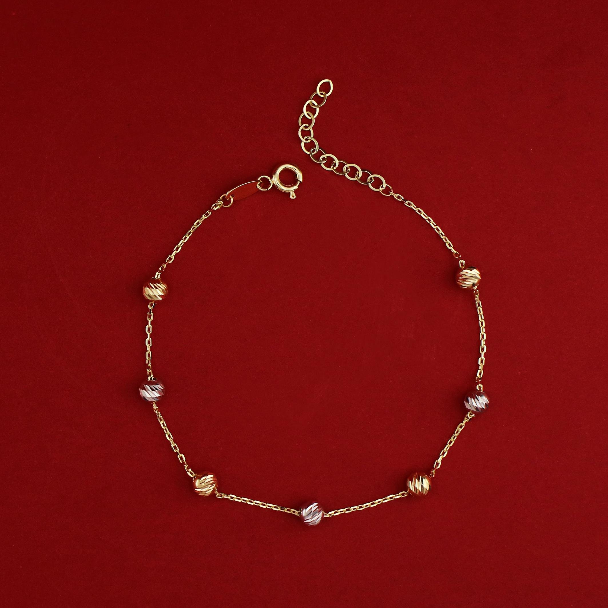 14 Ayar Altın Dorika Toplu Bileklik