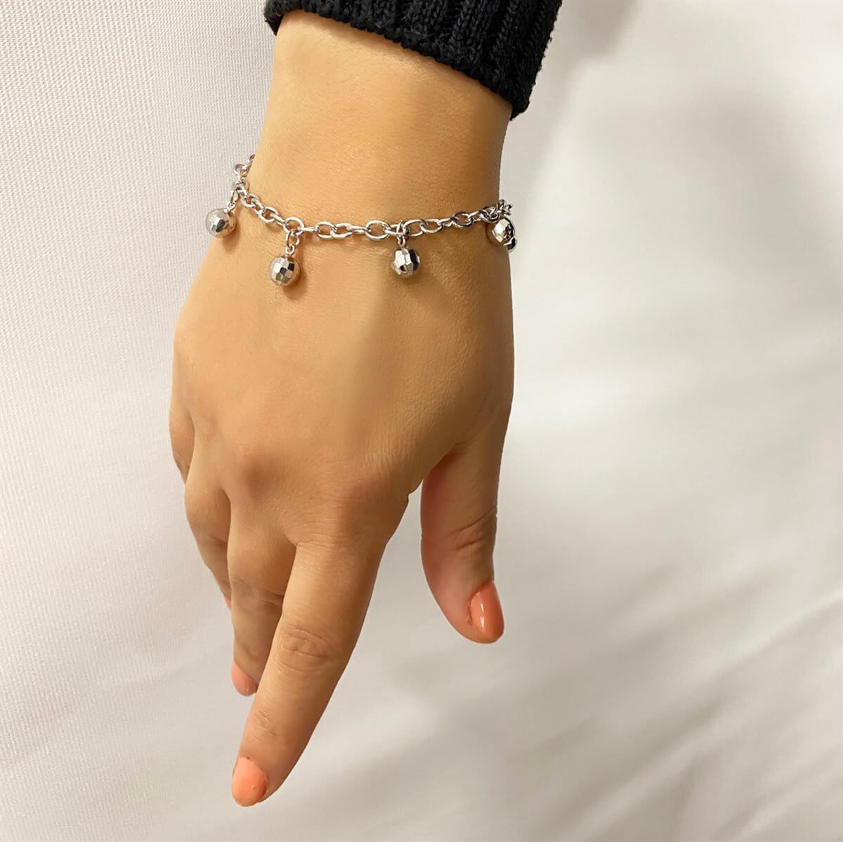 5li Top Sallantılı Gümüş Bileklik BLG 189 09 00 00