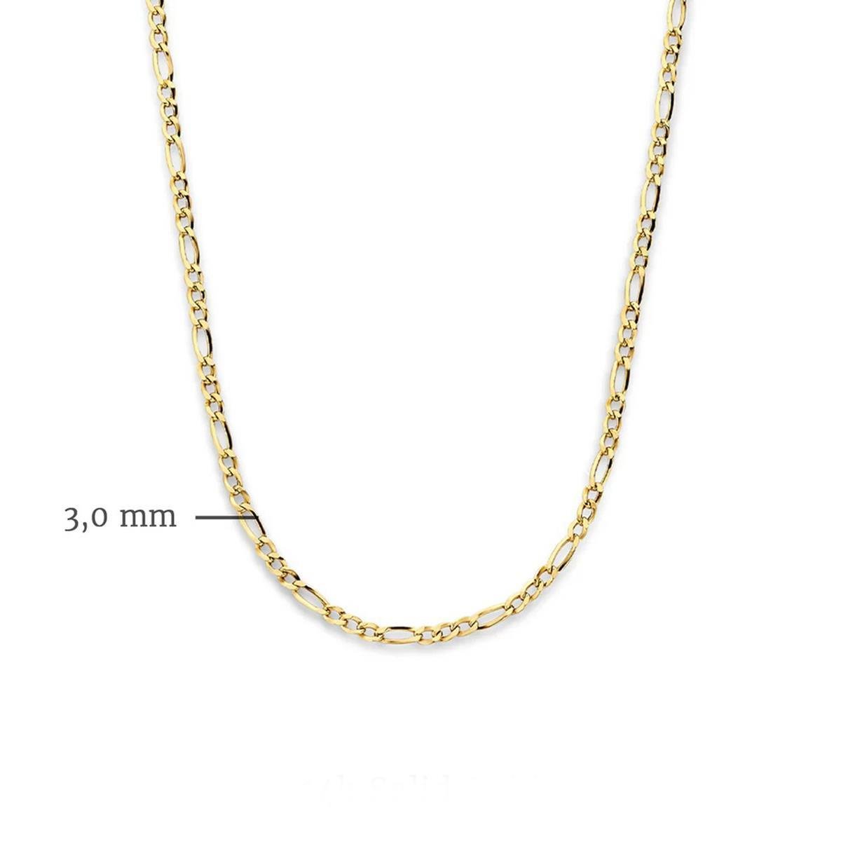 Altın Figaro Zincir Kolye Bileklik Takımı