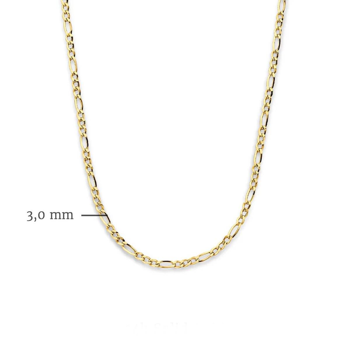 Altın Figaro Zincir Kolye Bileklik Takımı