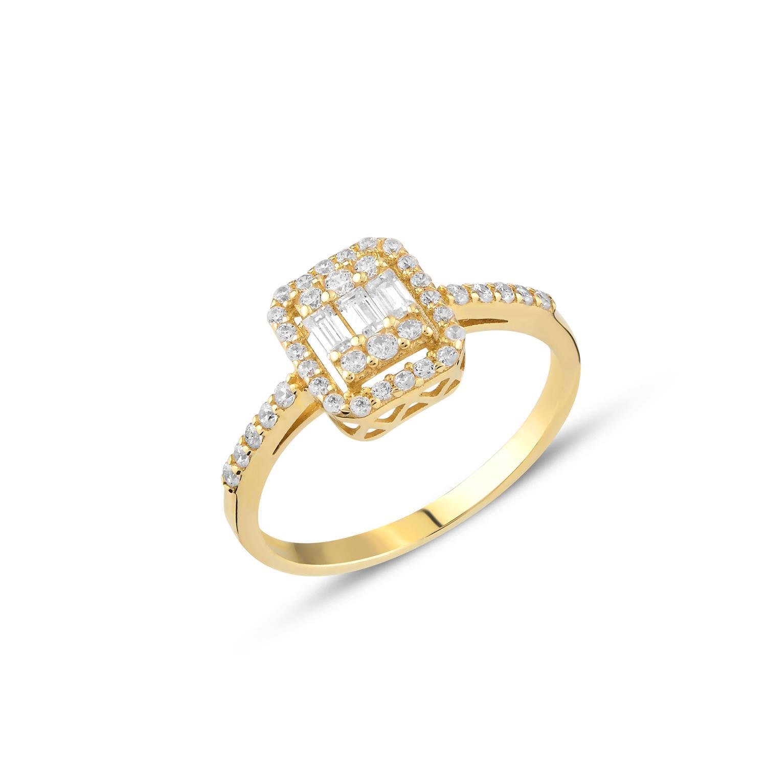 Baget Altın Set Üçlü Takım