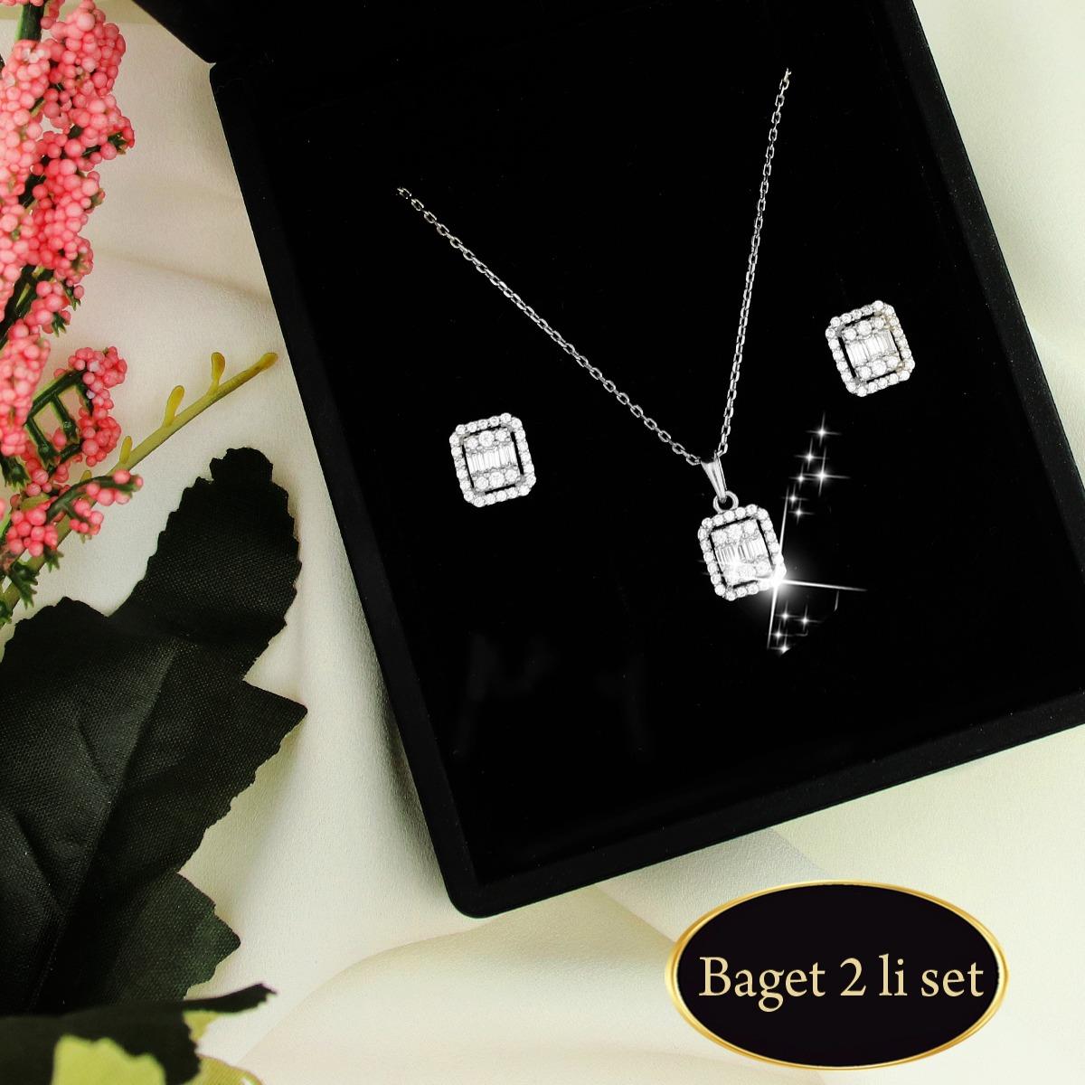 Baget Taşlı Altın Fantazi Set TA 116 02 05 00