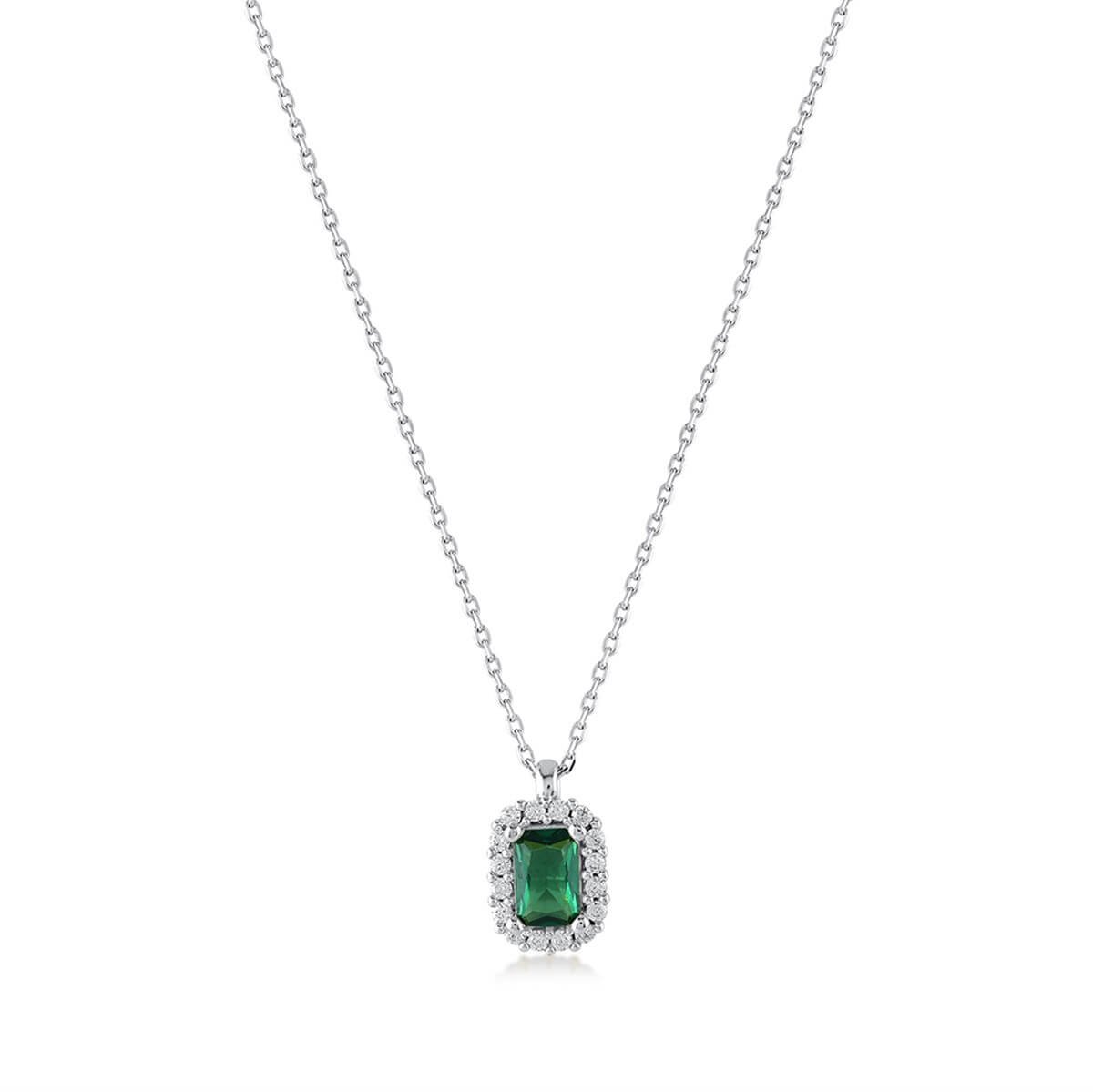 Baget Tektaşlı Gümüş Fantezi Set