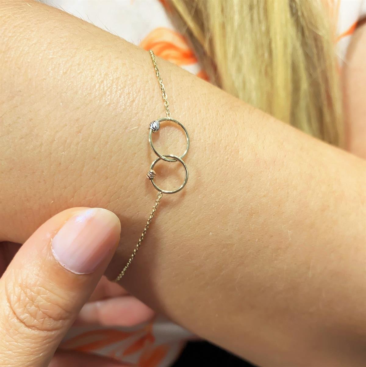 Dorika Toplu Altın Bileklik 