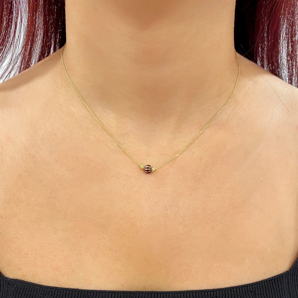 Dorika Toplu Renkli Taşlı Altın Kolye
 KLA 212 01 08 00