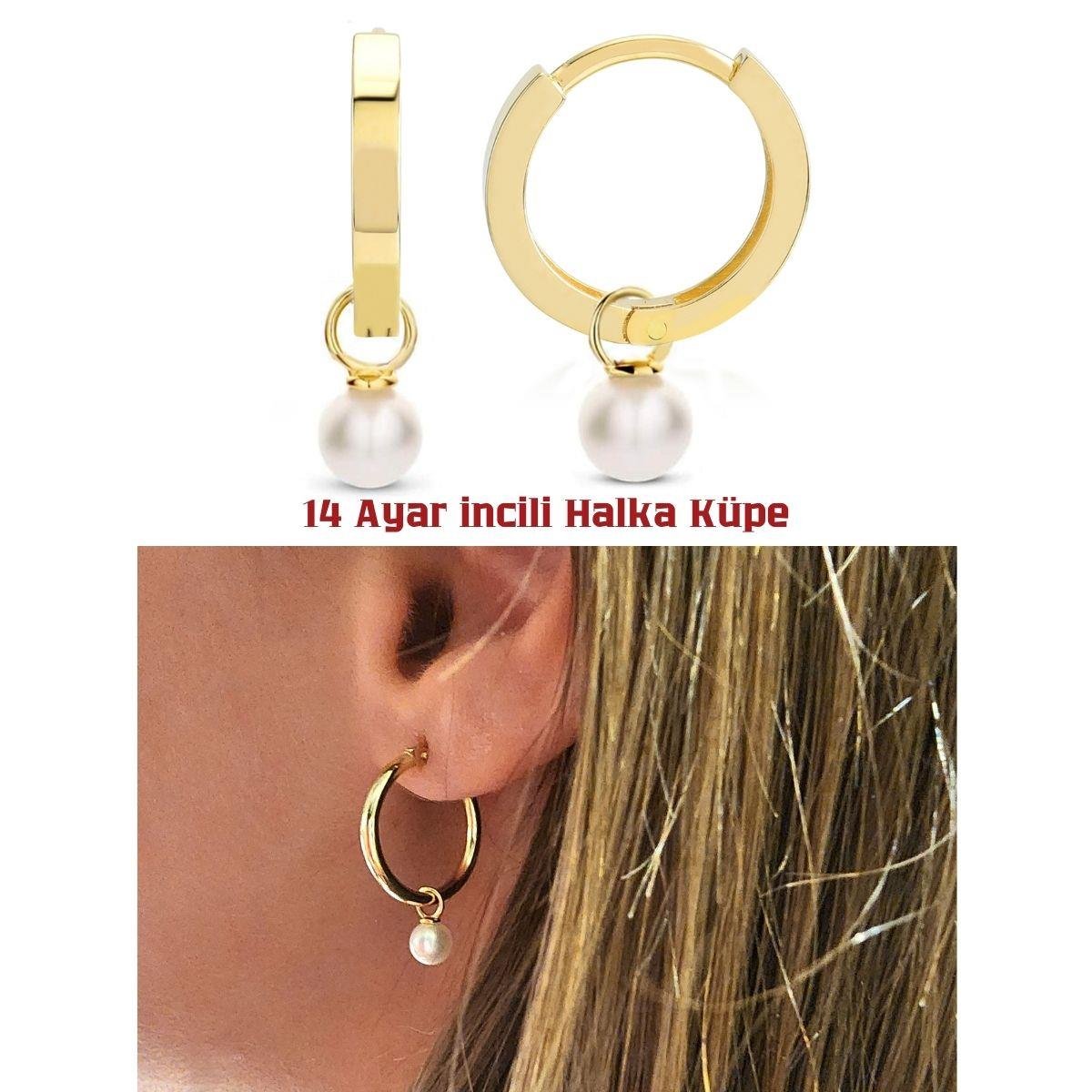 Halka Altın Küpe KPA 140 01 00 00