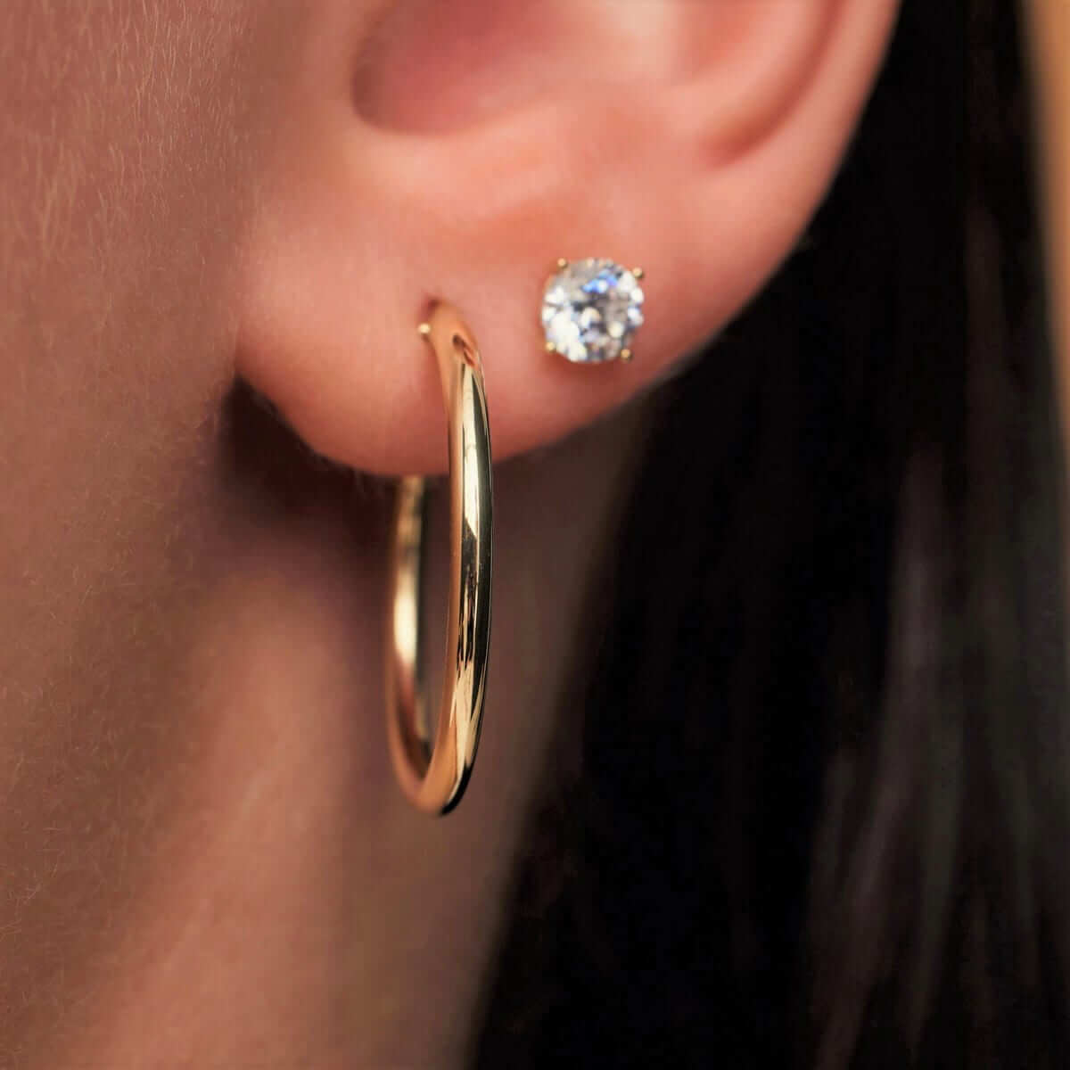 Halka Altın Küpe KPA 151 01 00 00