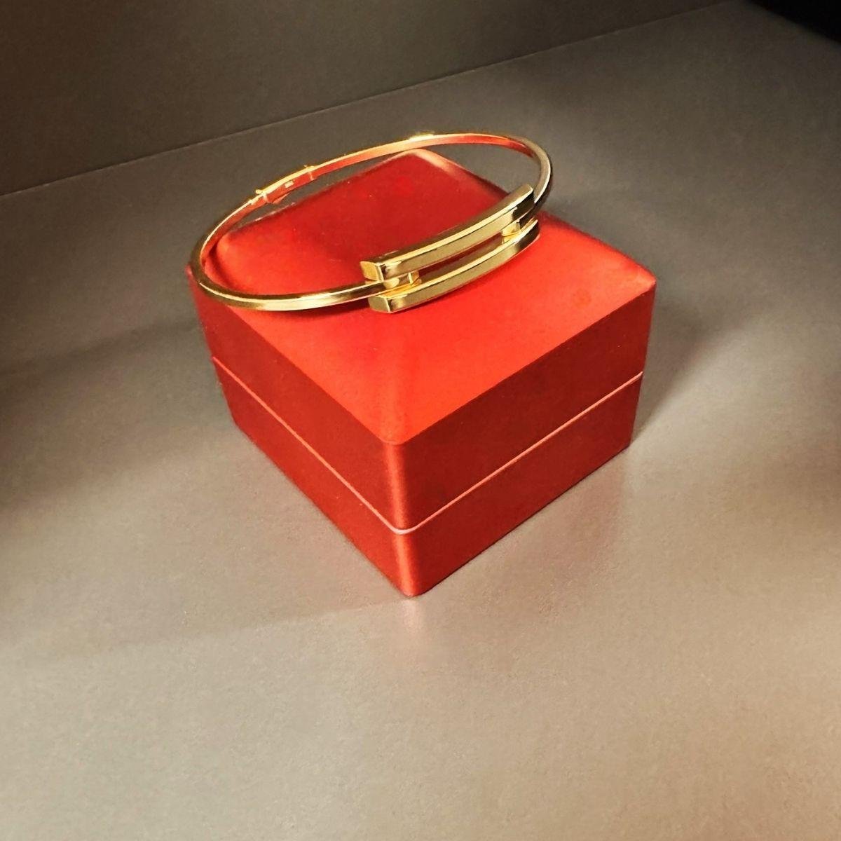 İki Sıra Altın Kaburga Bilezik